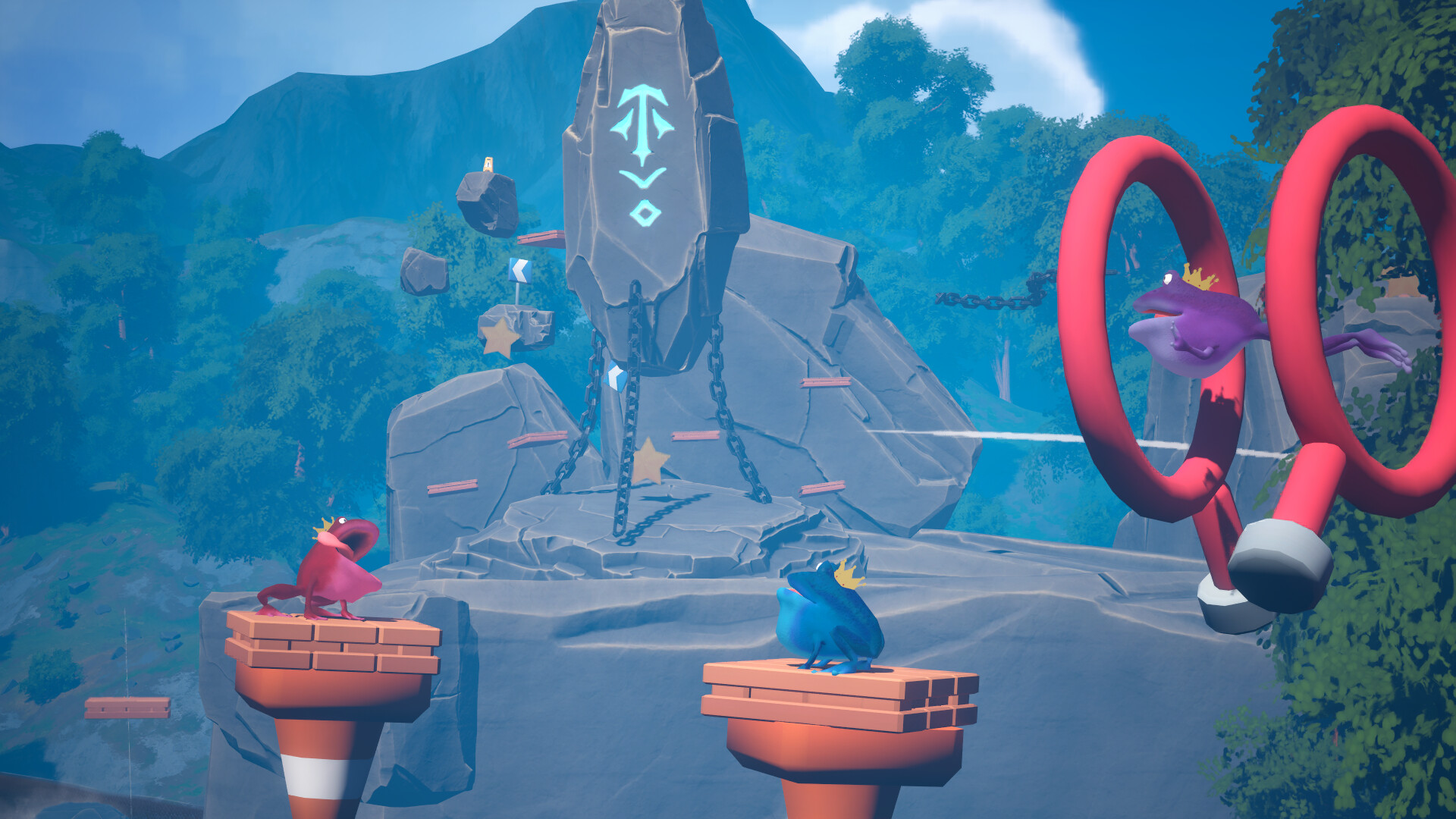 Скриншот: Frog Jump