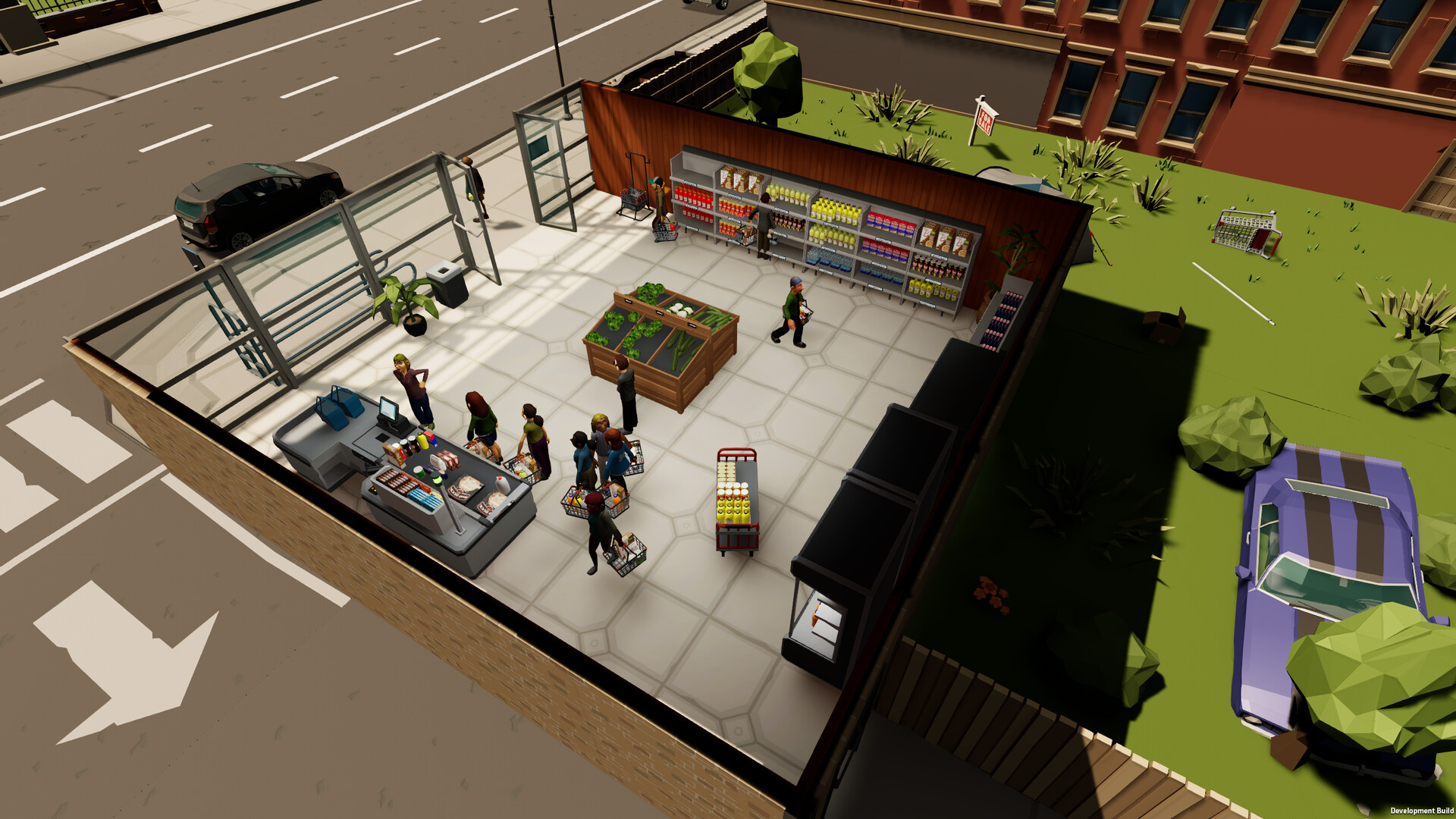 Скриншот: Grocery Store Tycoon