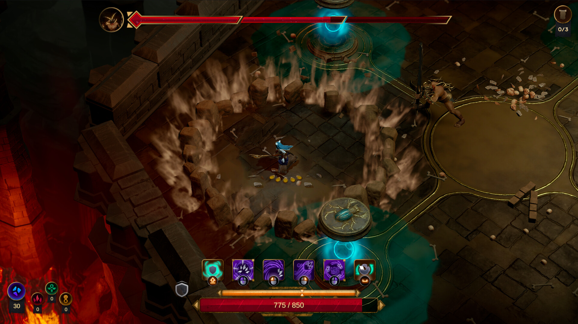 Скриншот: The Book of Aaru