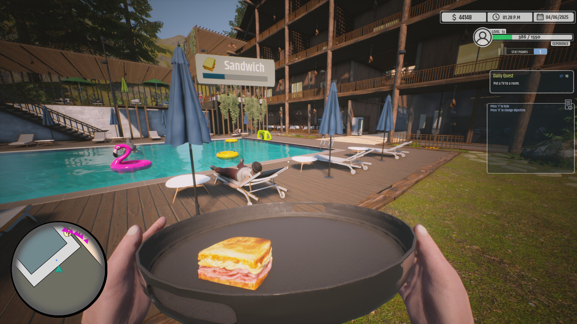 Скриншот: Hotel Owner Simulator