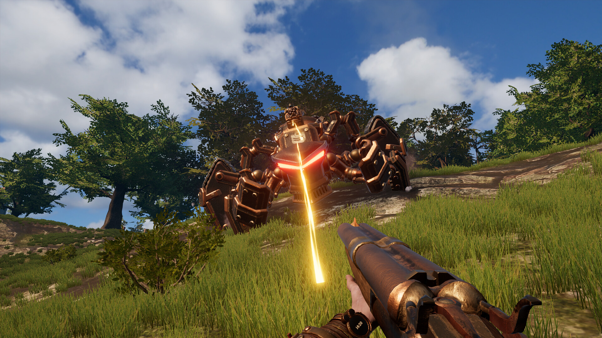 Скриншот: Volcanoids