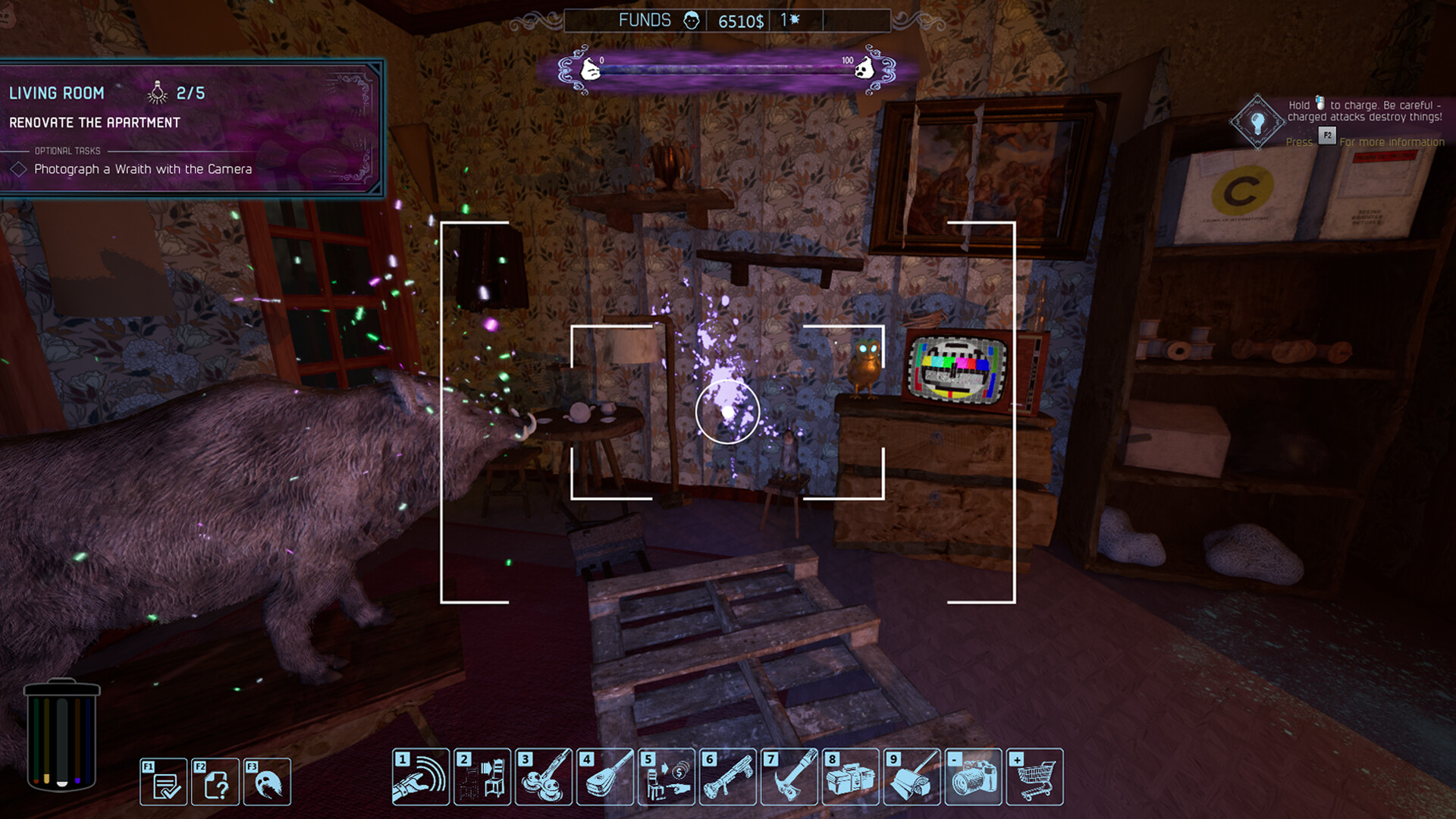 Скриншот: Haunted House Renovator