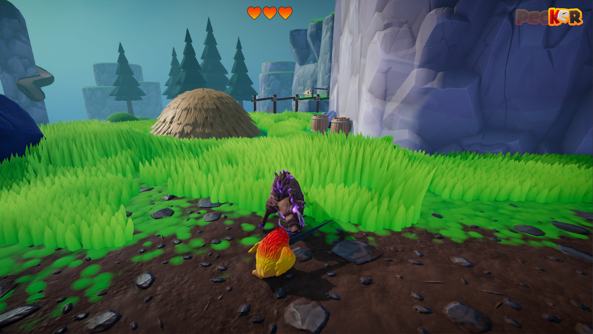 Скриншот: Pecker