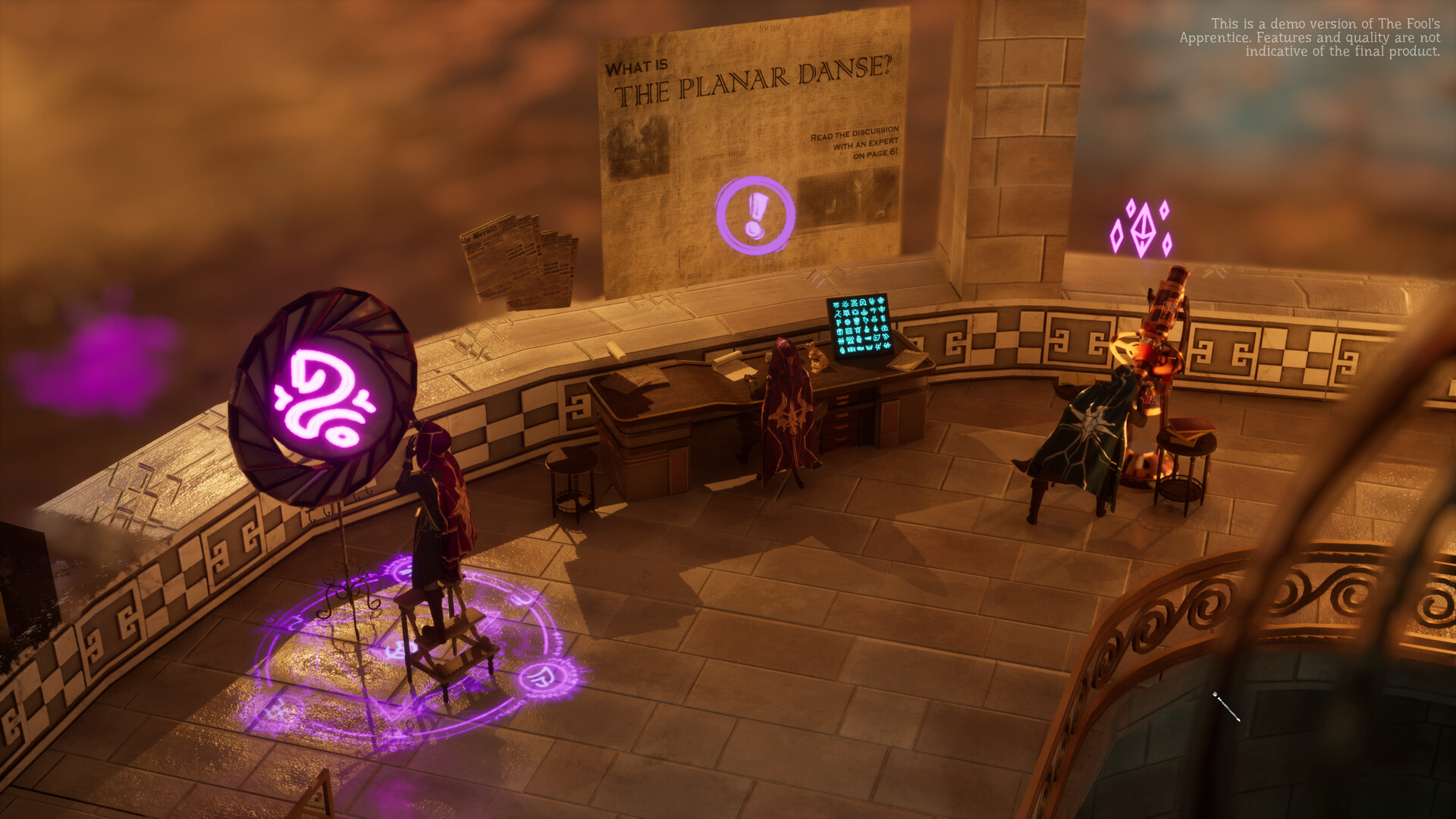 Скриншот: The Fool's Apprentice