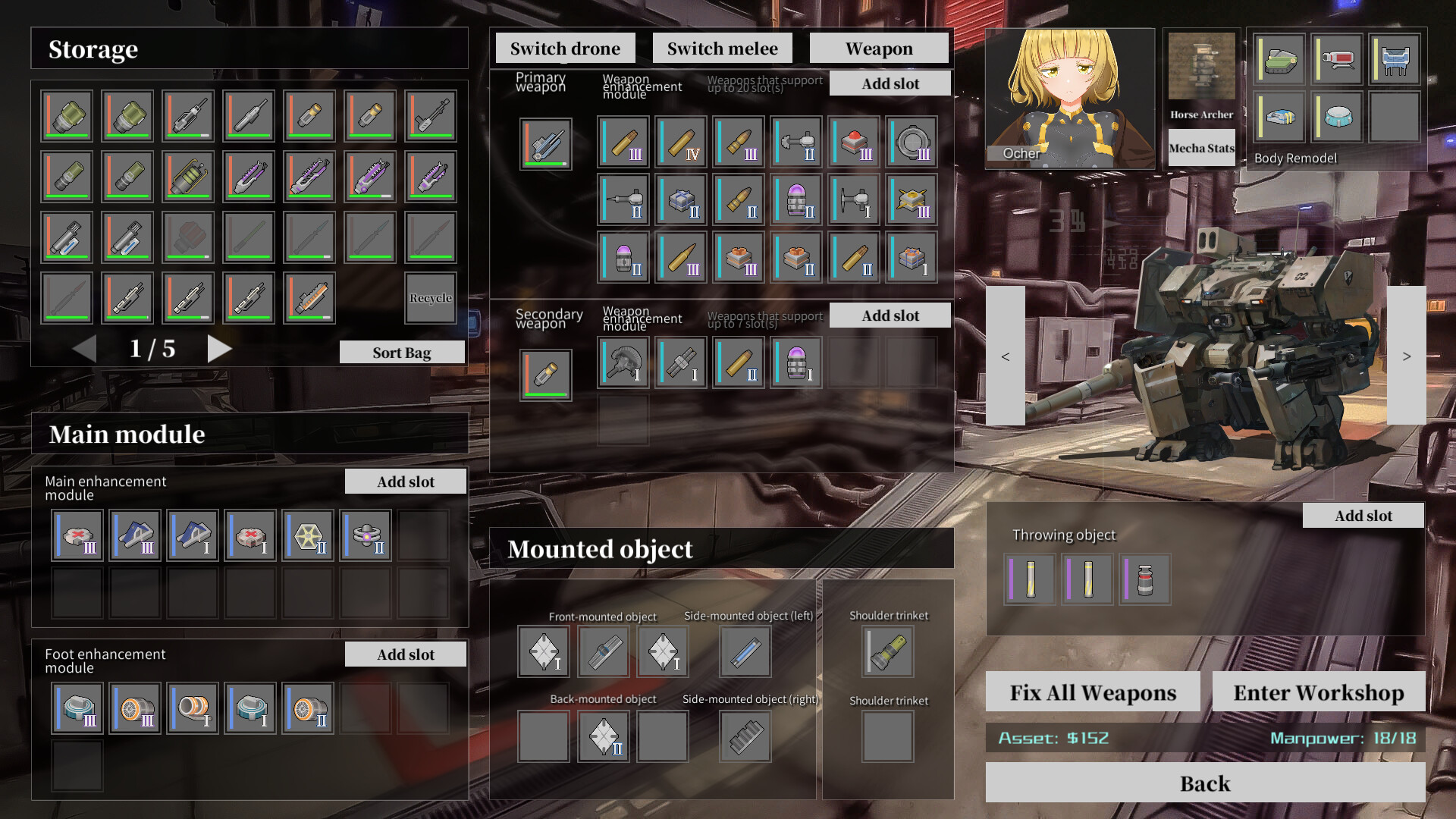 Скриншот: Cavalry Girls