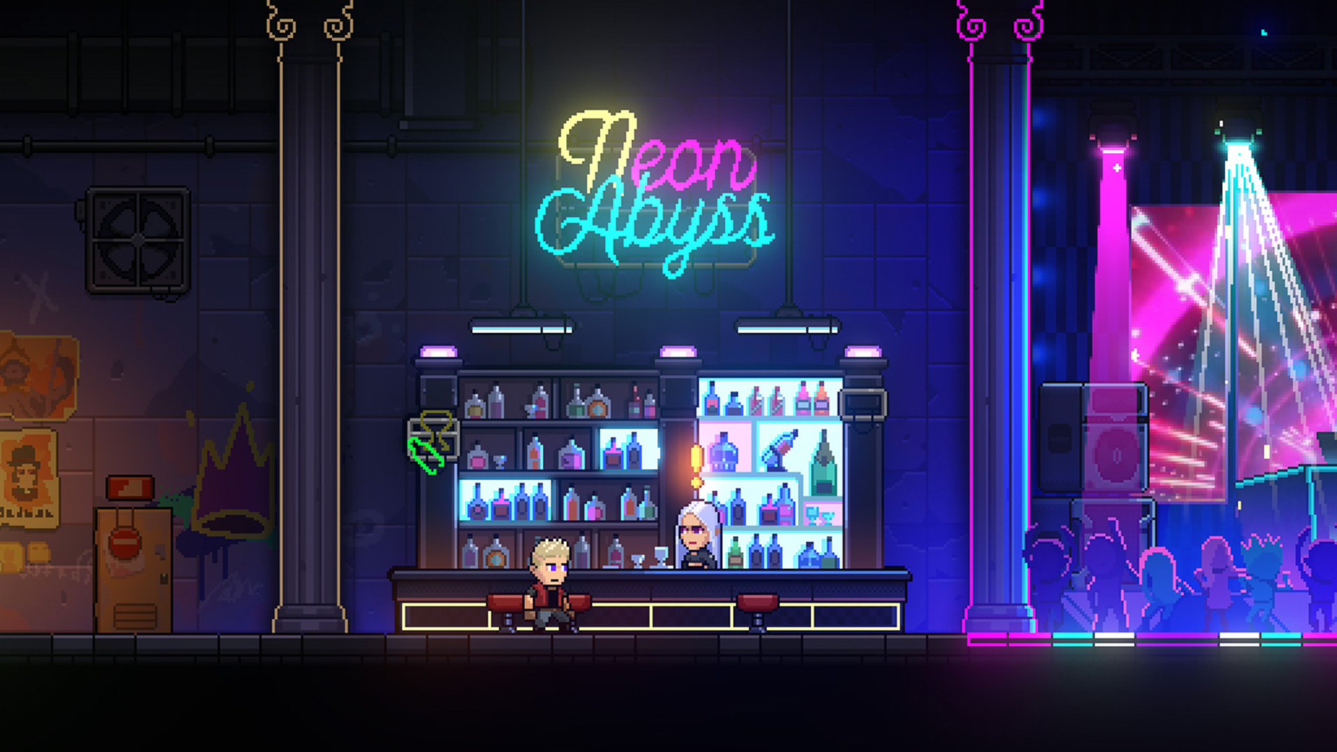 Скриншот: Neon Abyss
