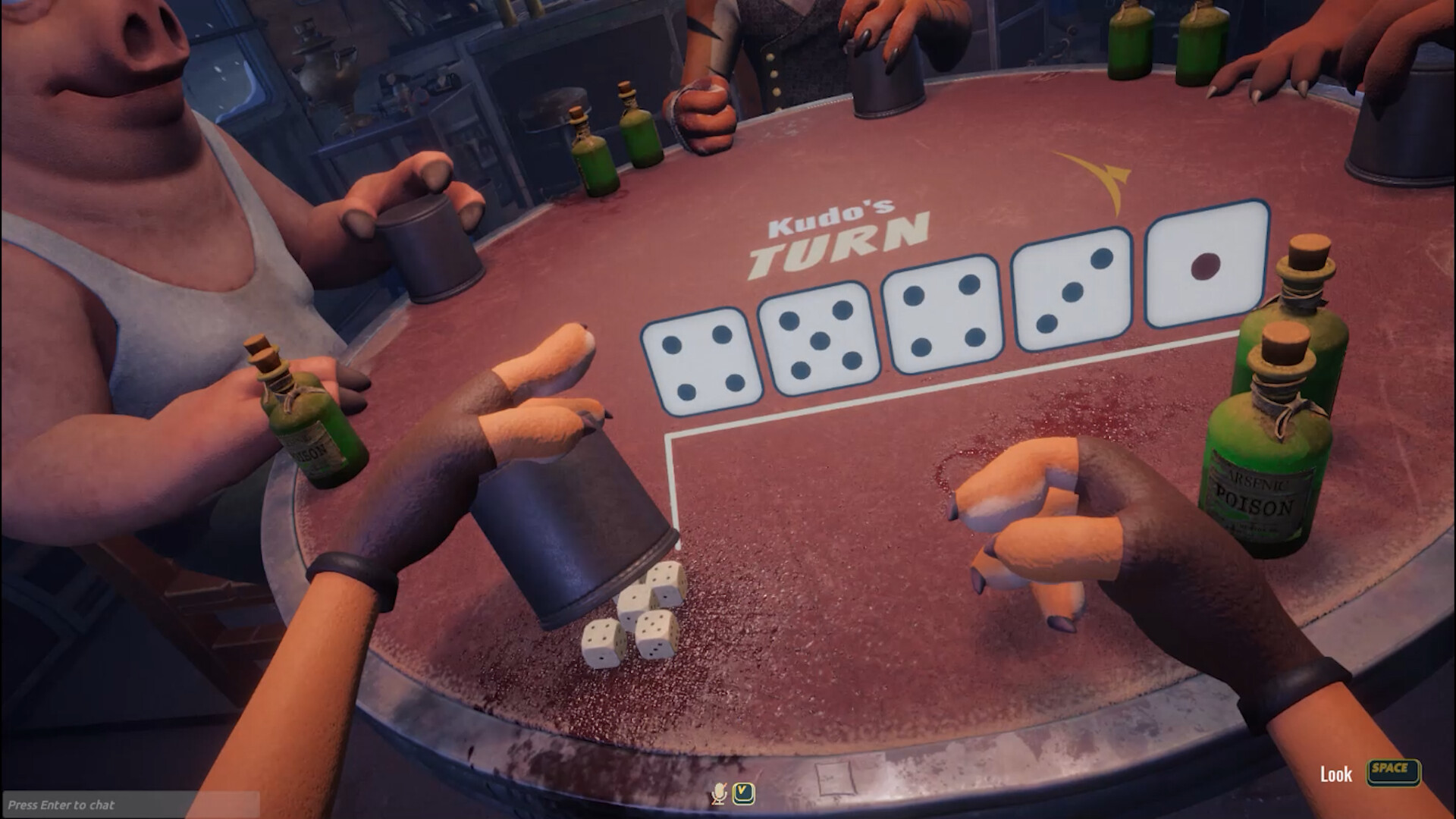 Скриншот: Liar's Bar