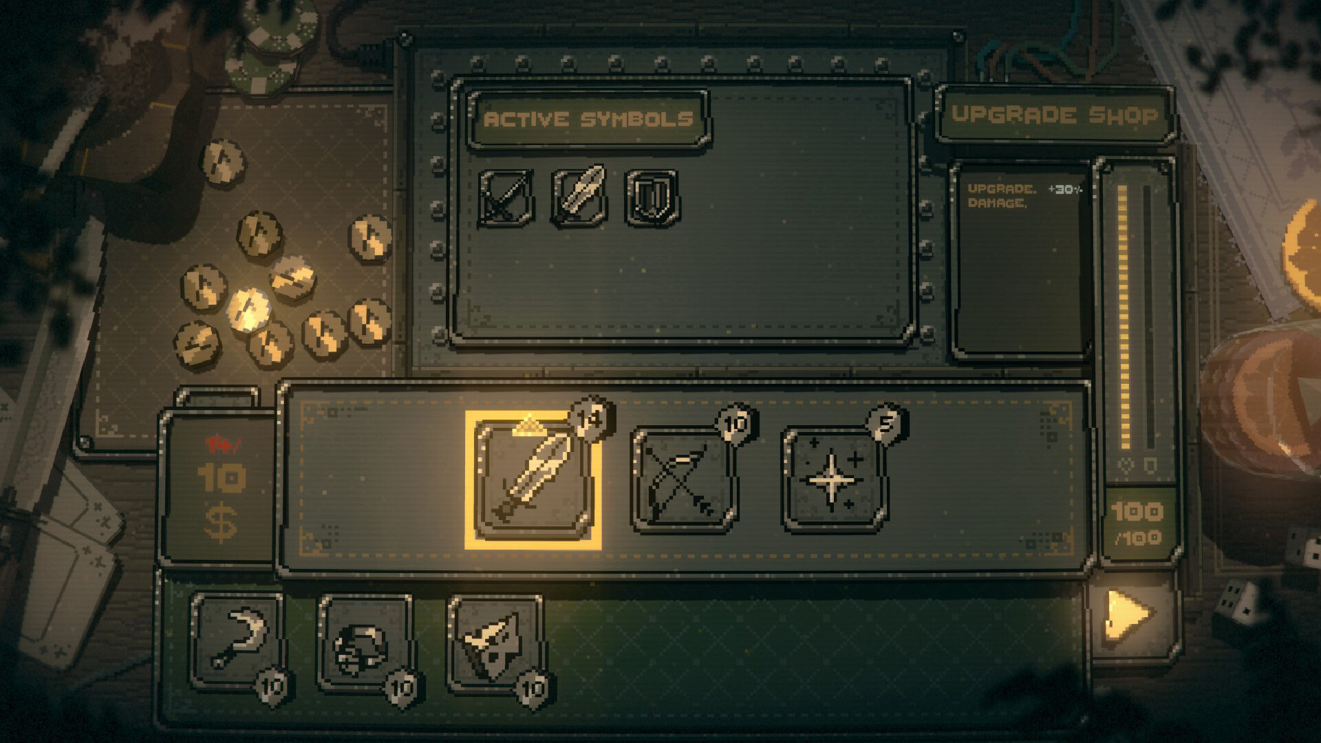 Скриншот: Slots & Daggers