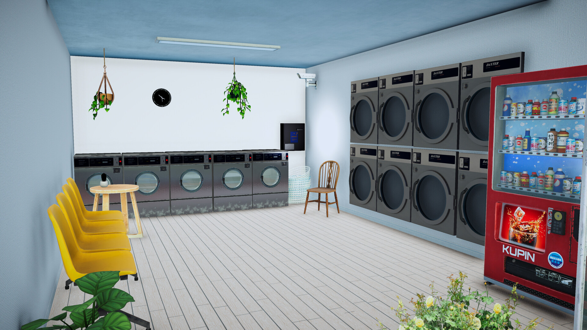 Скриншот: Laundromat Simulator