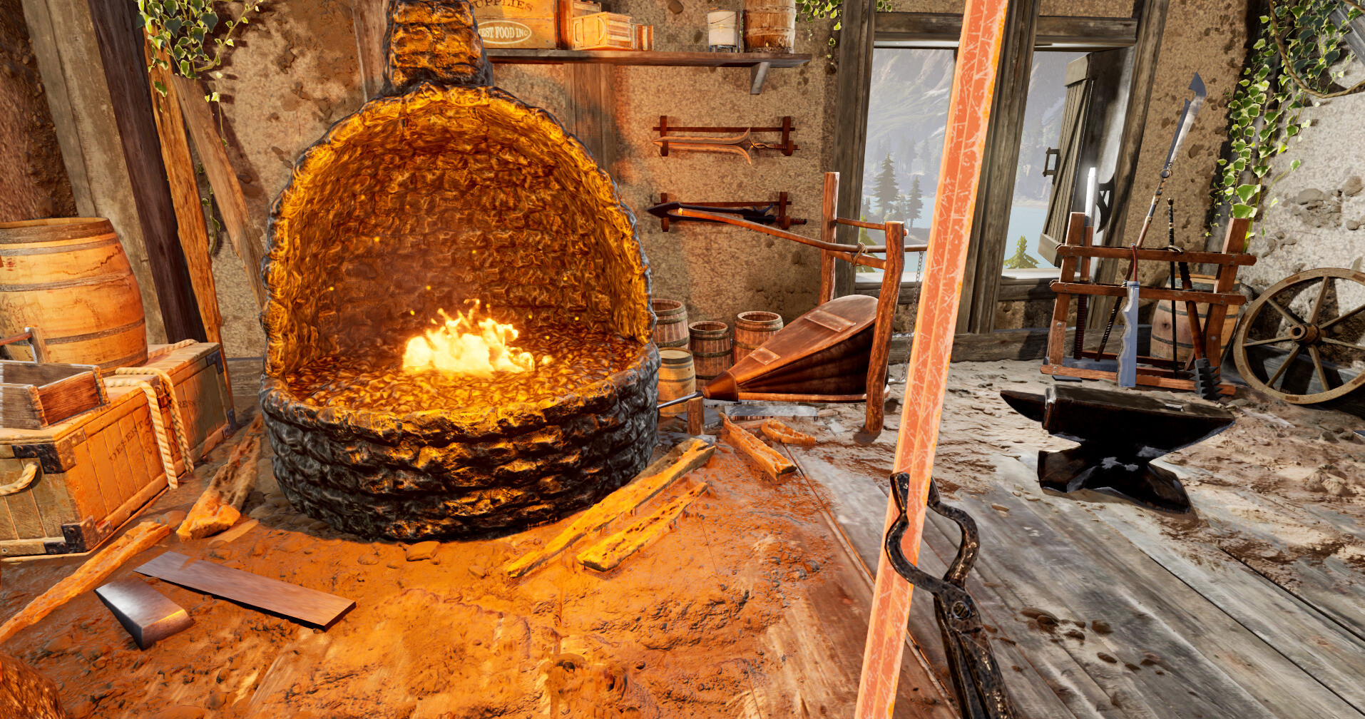 Скриншот: Blacksmith Simulator