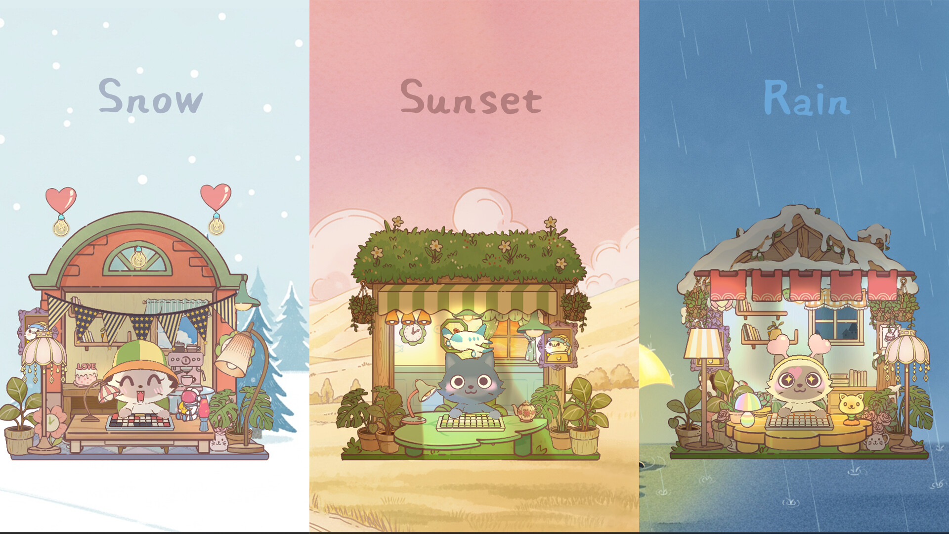 Скриншот 9: NoSlack Pets: Lo-Fi Paws