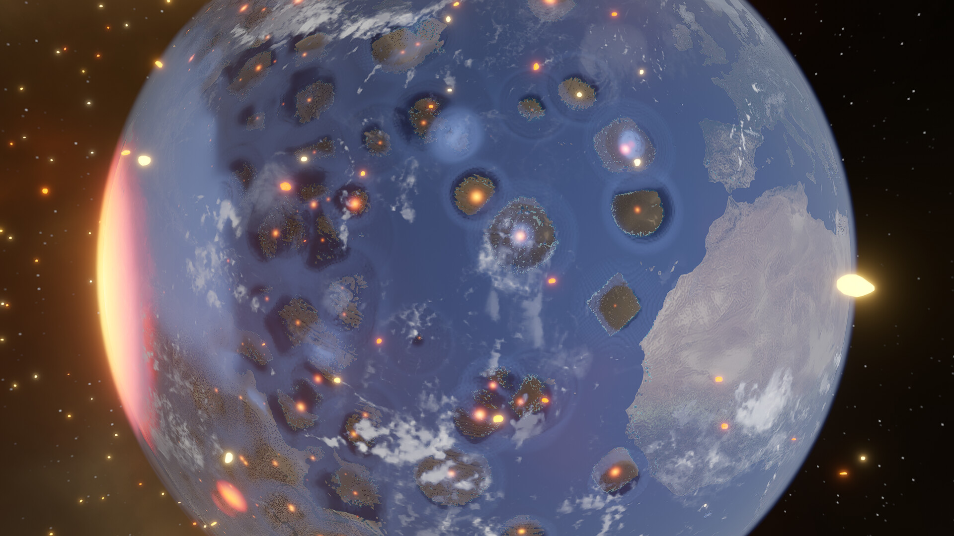 Скриншот: Universe Sandbox