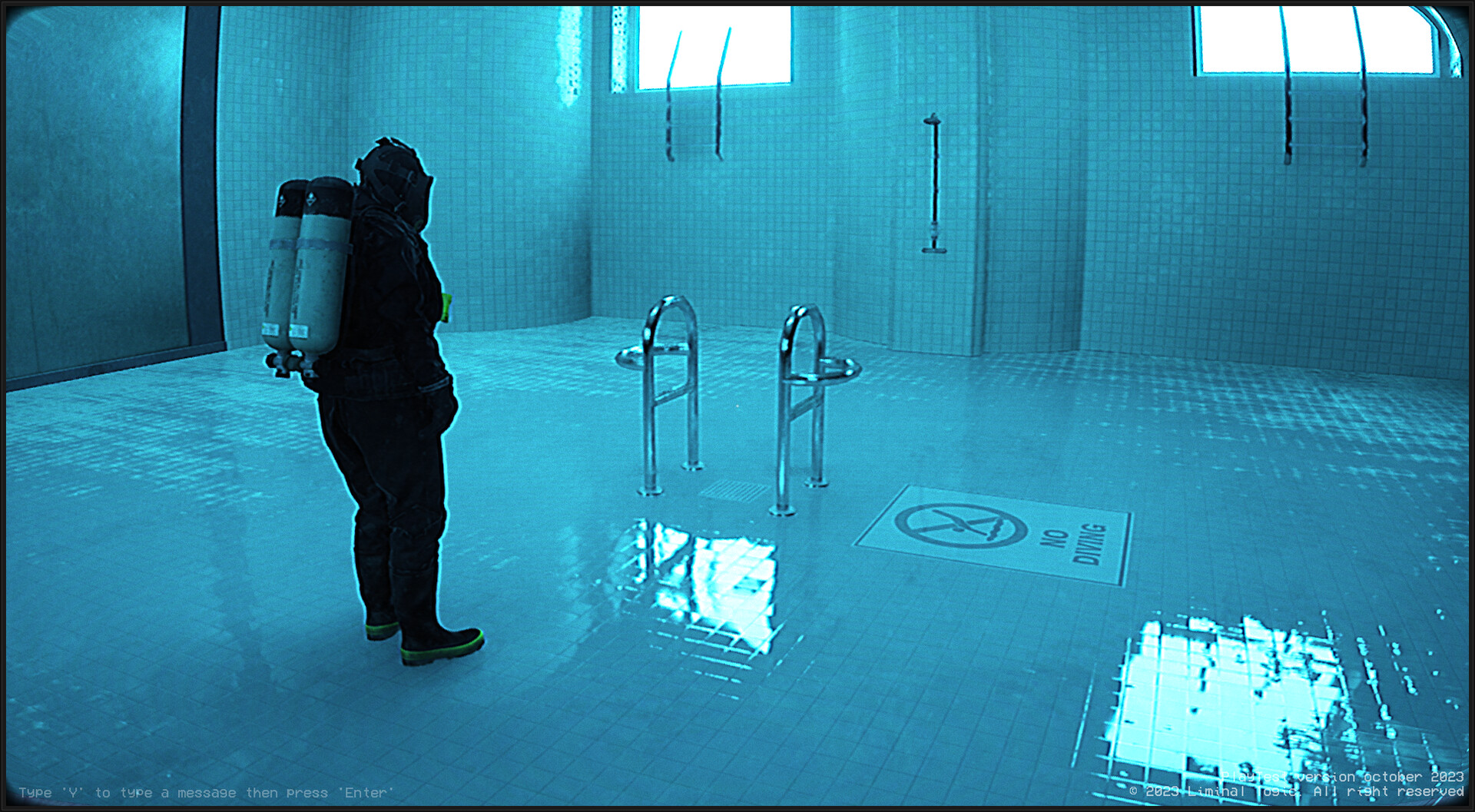 Скриншот: Backrooms Rec.