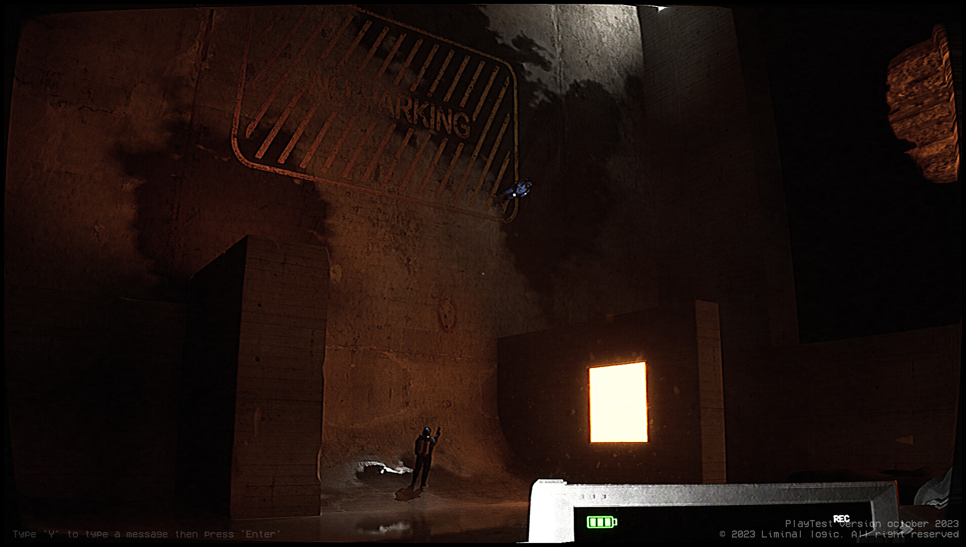 Скриншот: Backrooms Rec.