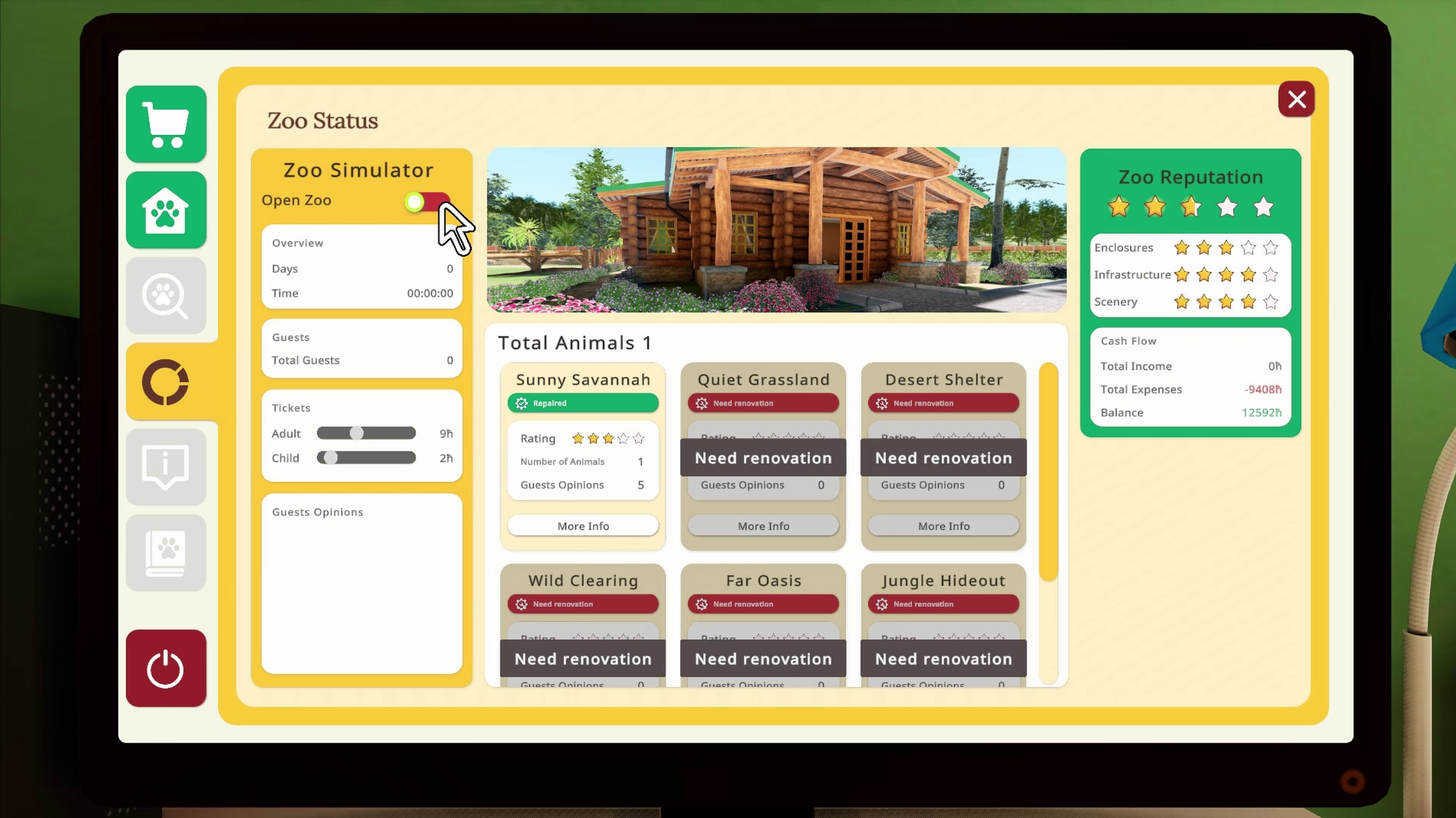 Скриншот 11: Zoo Simulator