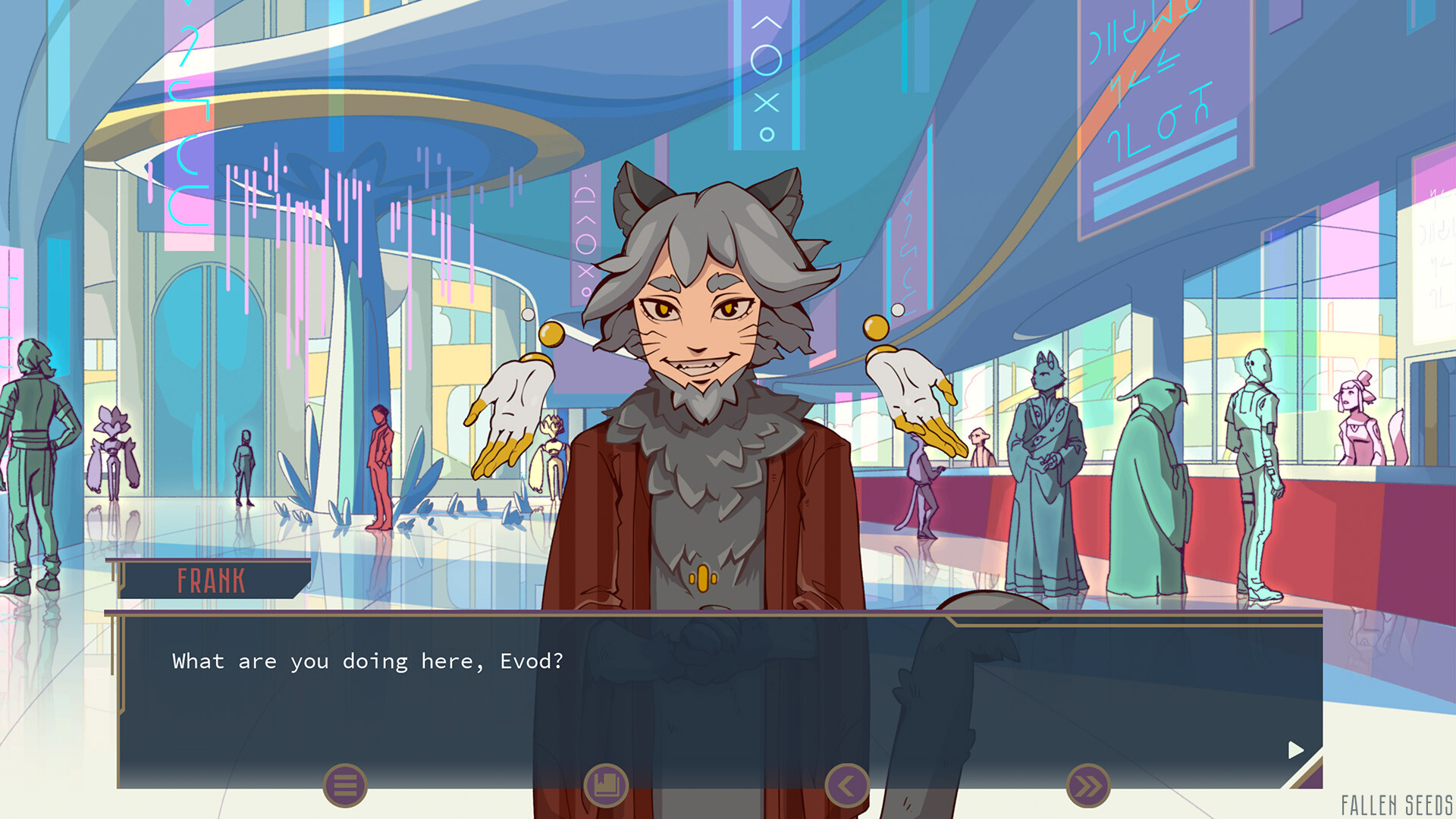 Скриншот: Fallen Seeds