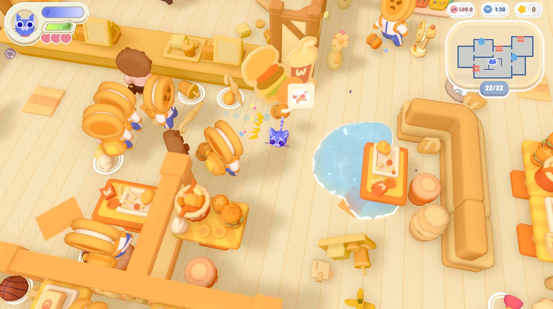 Скриншот: Messy Up