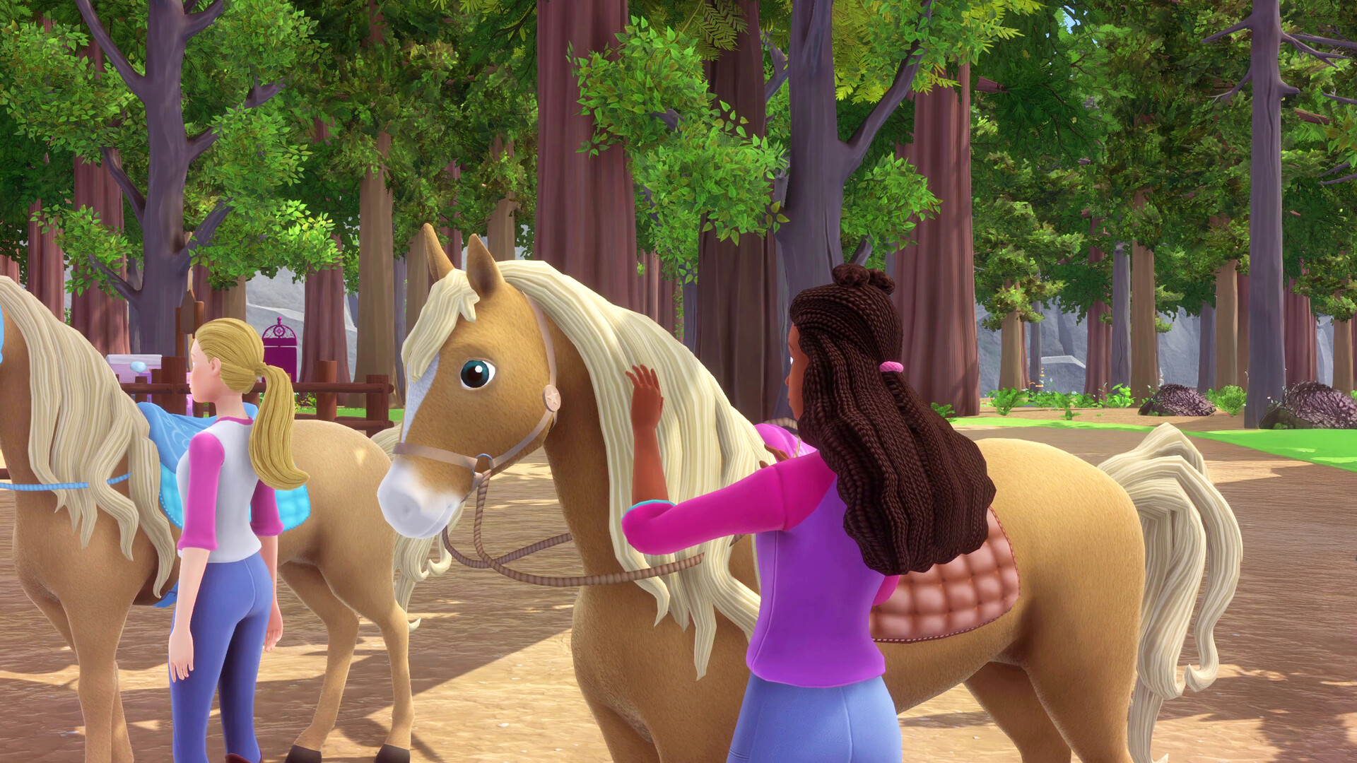 Скриншот: Barbie™ Horse Trails