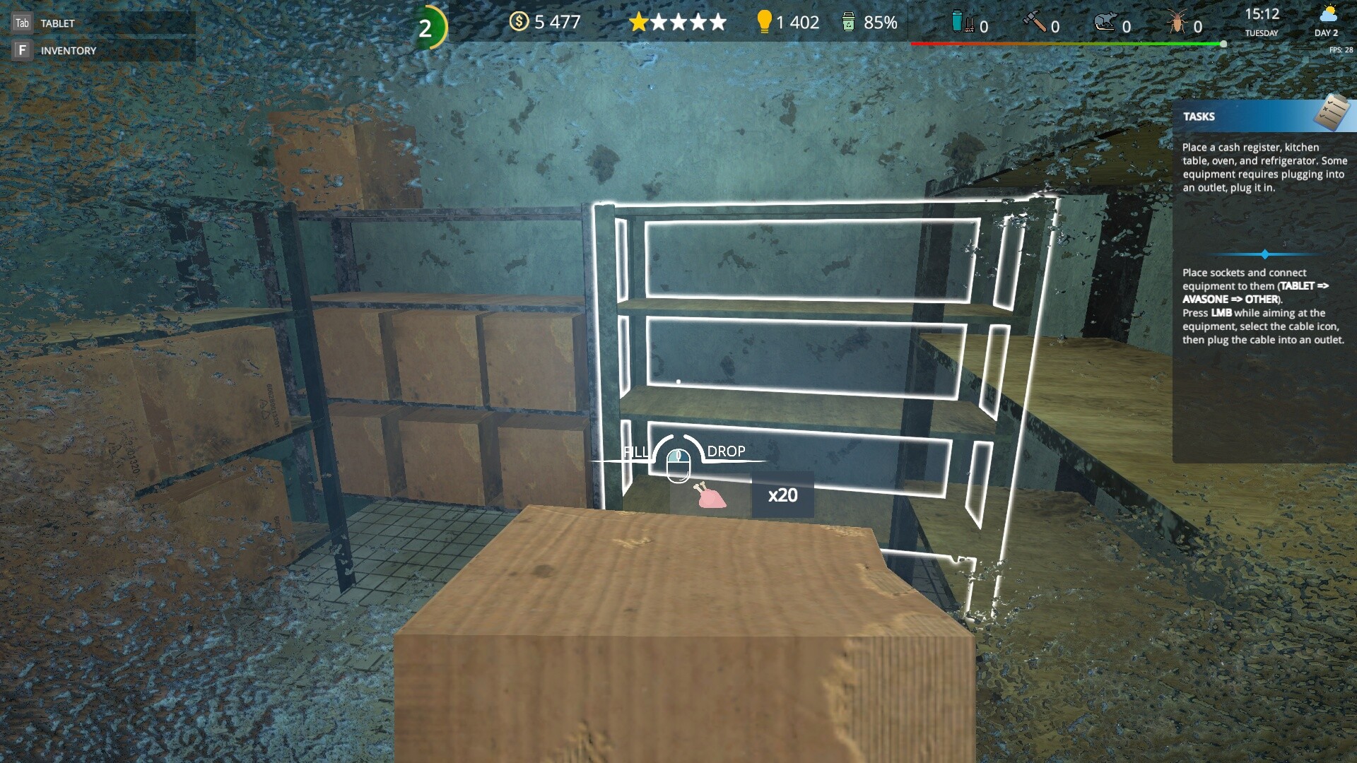 Скриншот: Cafe Owner Simulator