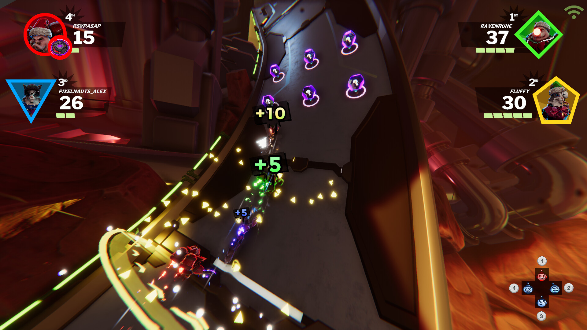 Скриншот: Rocket Rumble