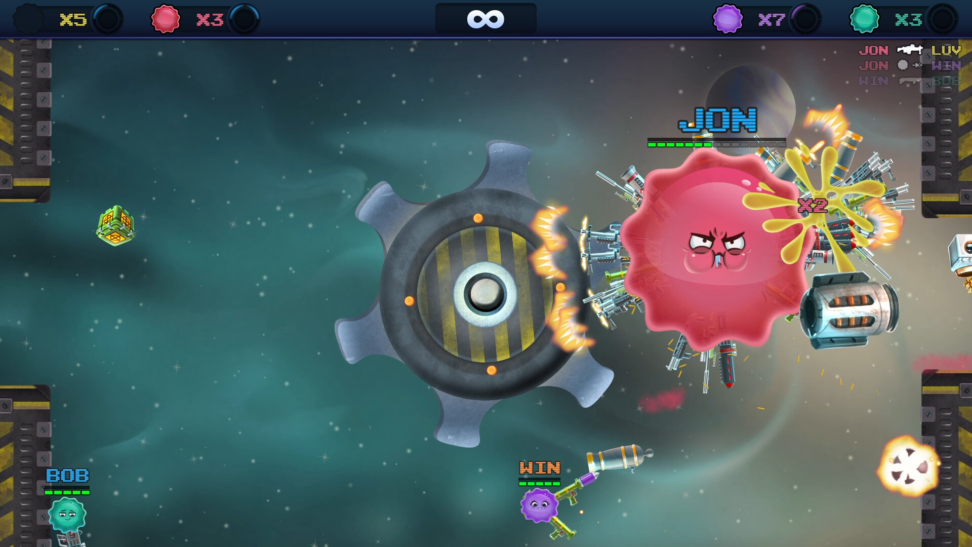 Скриншот 10: Armed and Gelatinous: Couch Edition