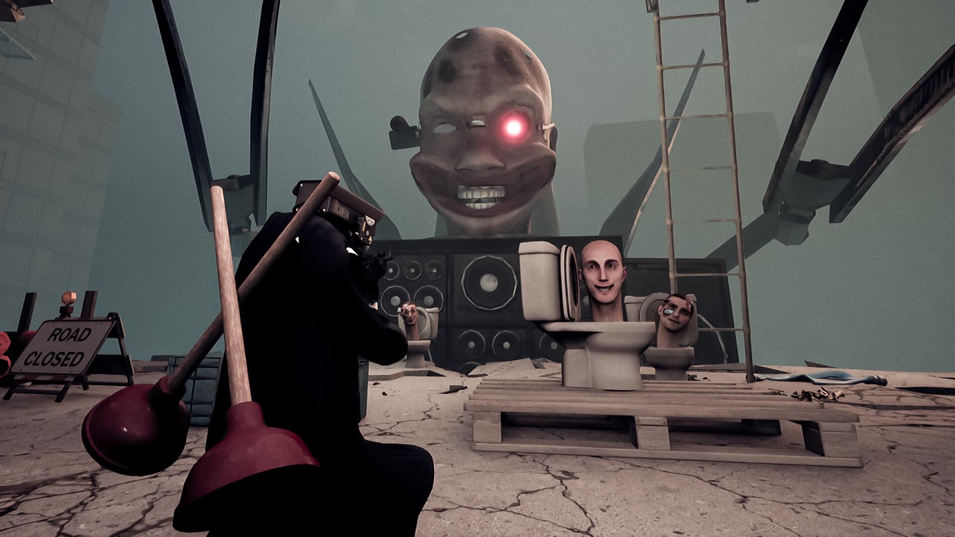 Скриншот: Skibidi Toilets: Invasion