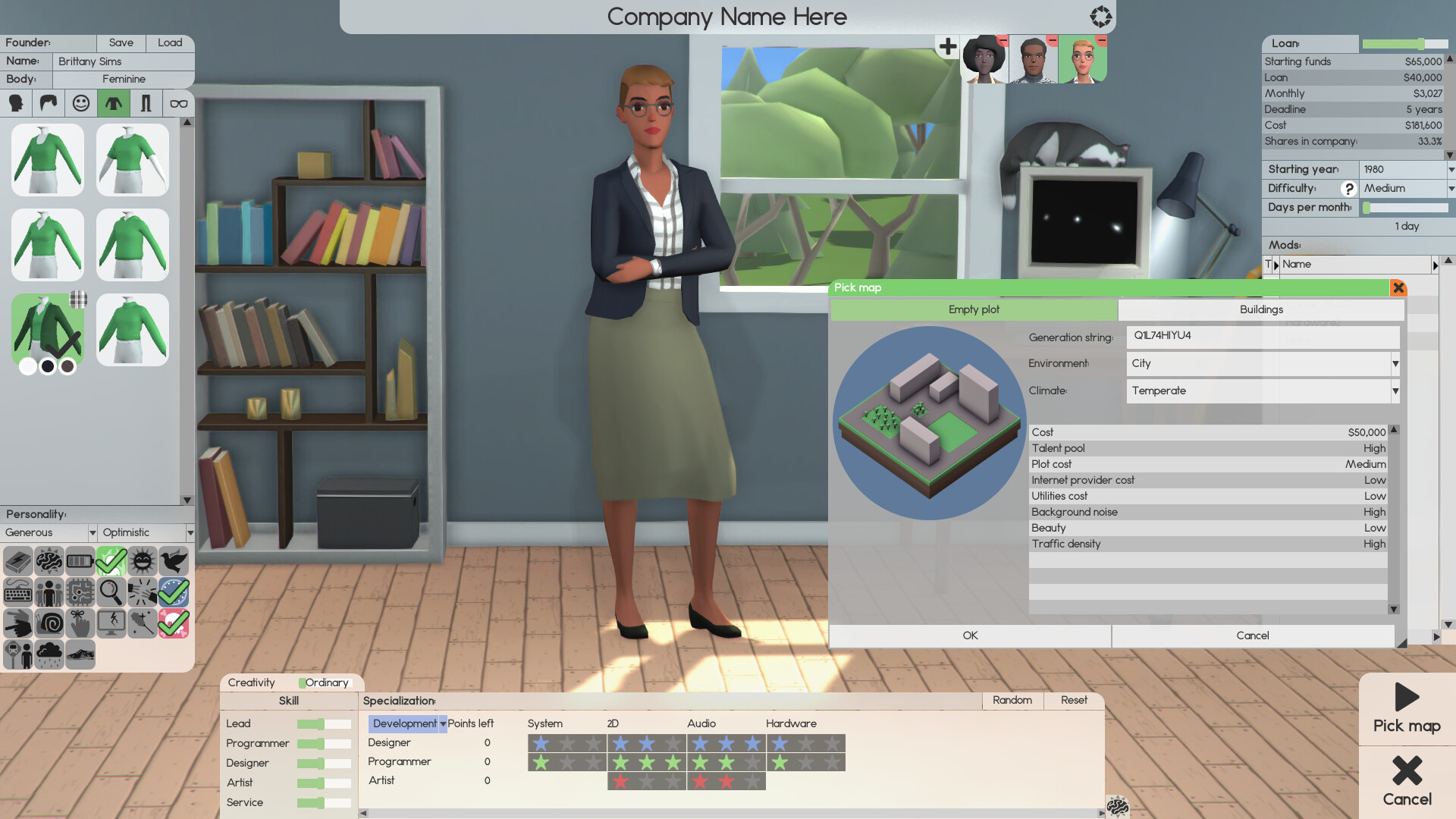 Скриншот: Software Inc.