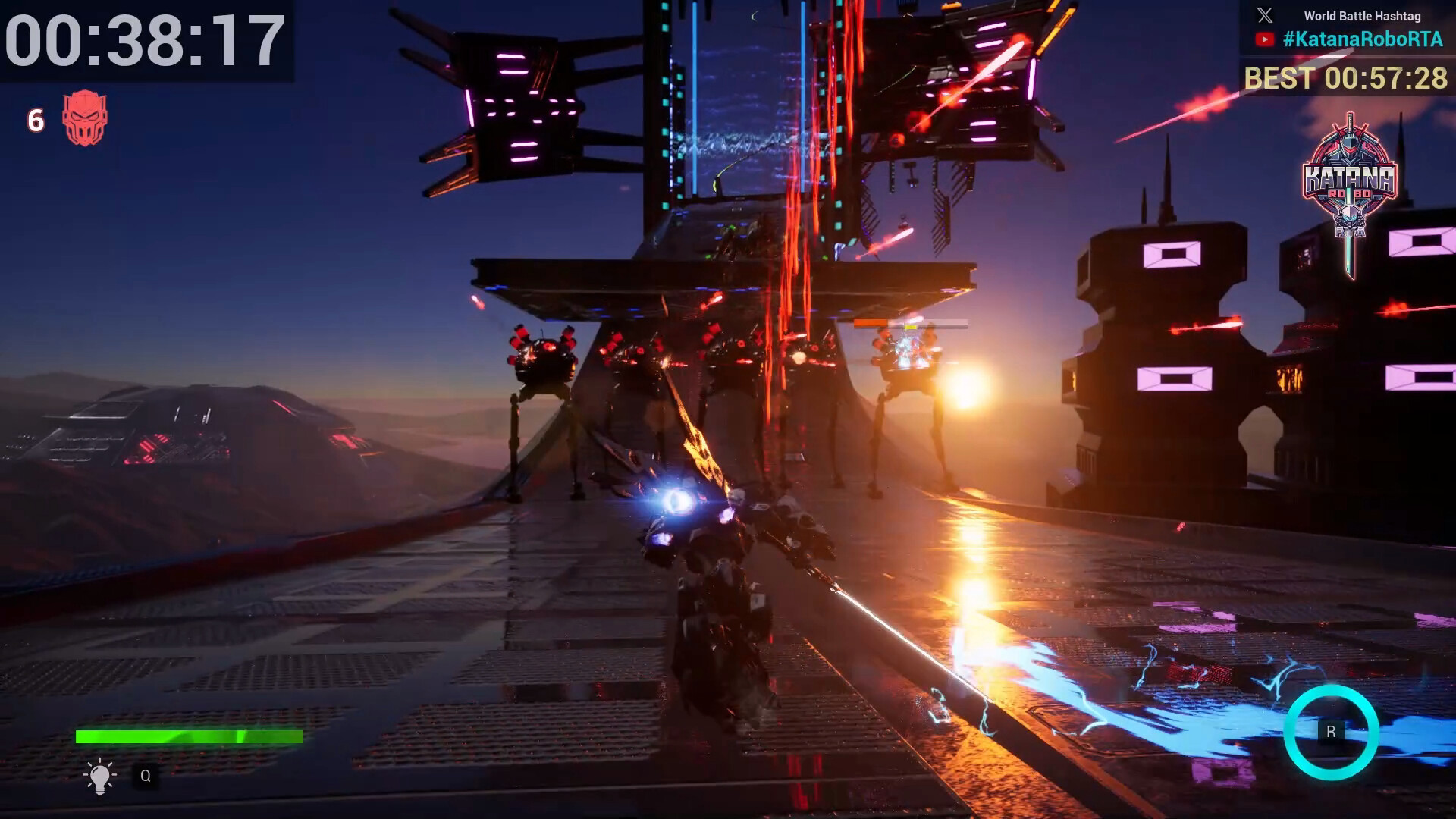 Скриншот: Katana Robo: RTA