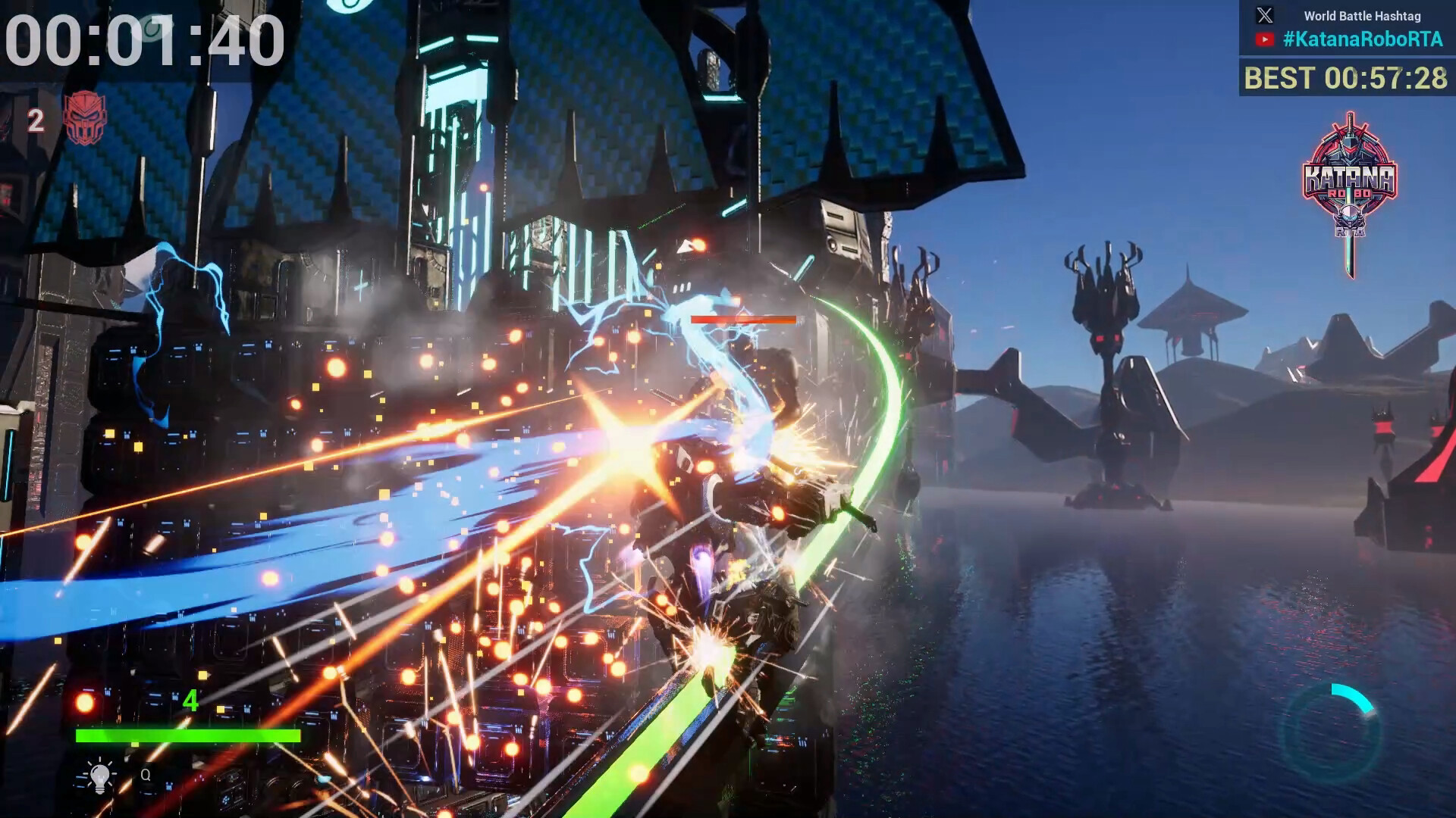 Скриншот: Katana Robo: RTA