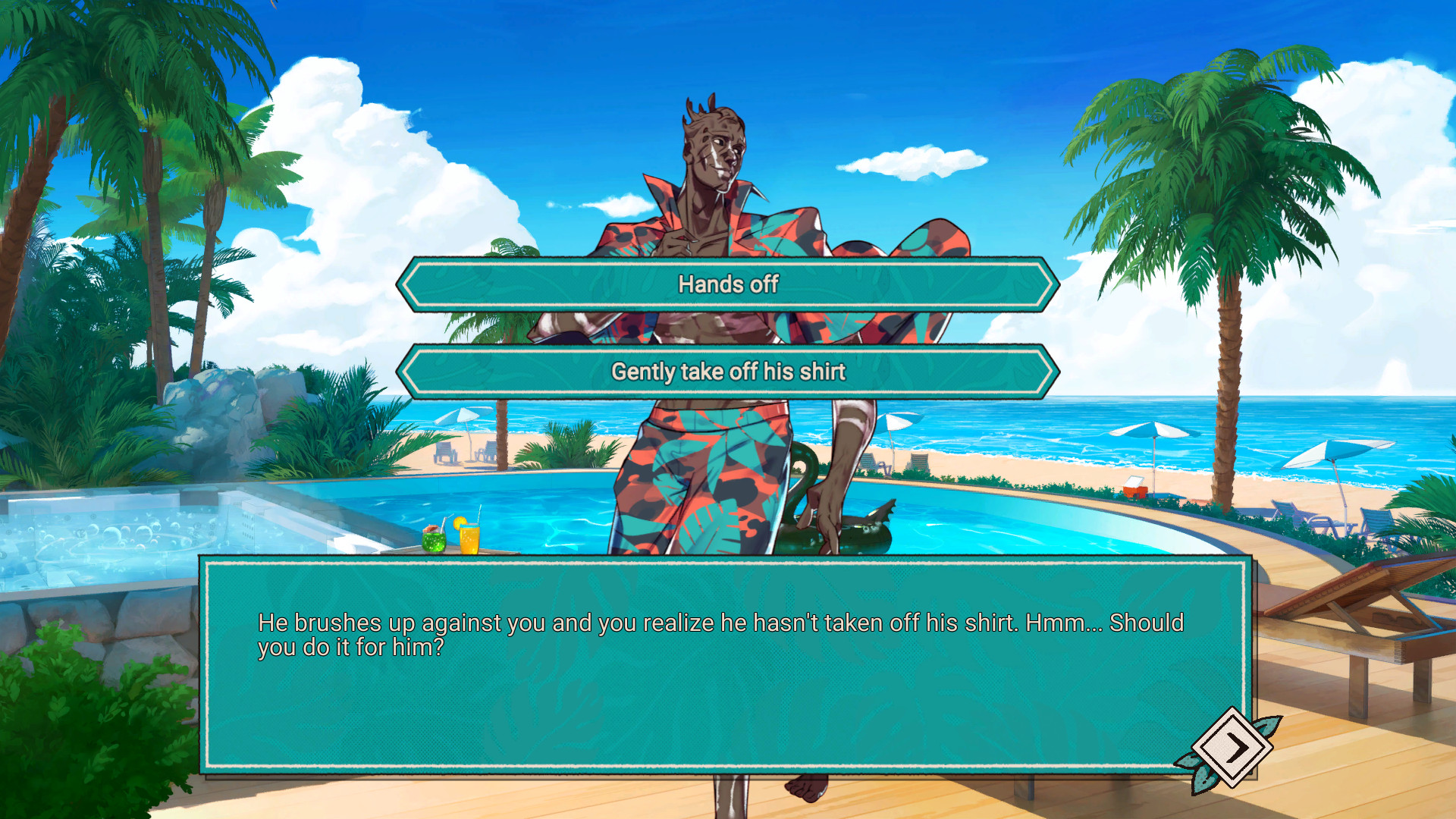 Скриншот: Hooked on You: A Dead by Daylight Dating Sim™