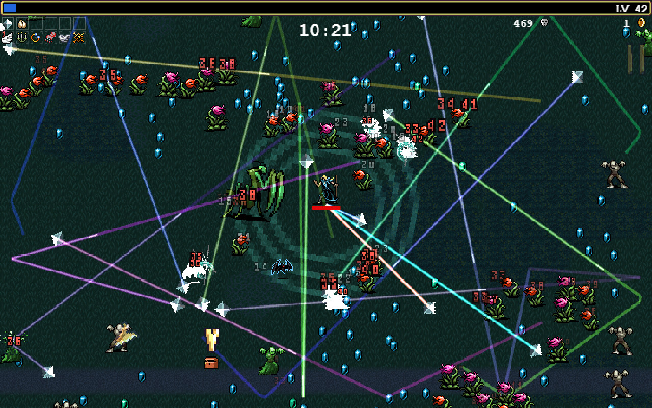 Скриншот: Vampire Survivors