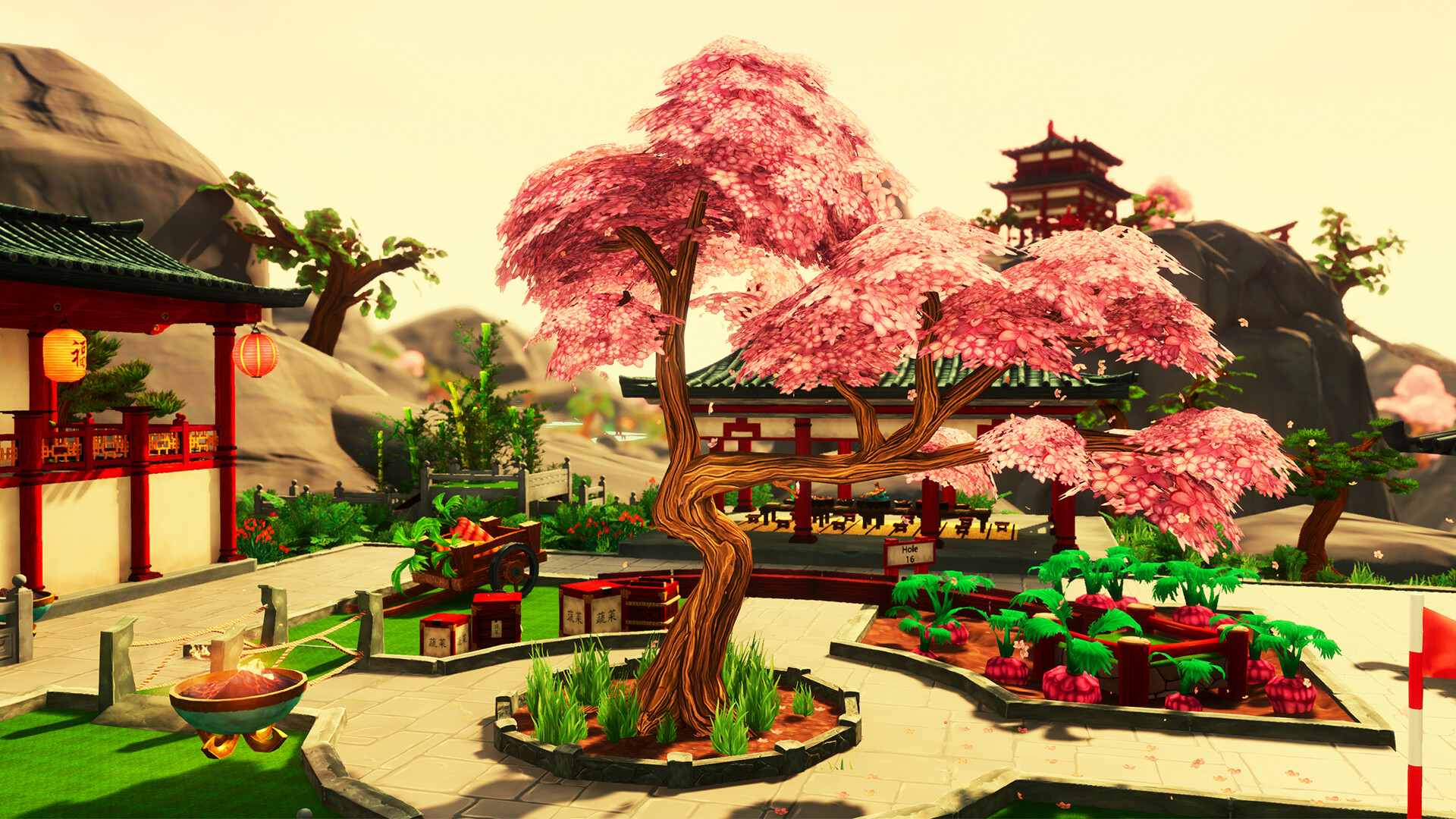 Скриншот: Golf It!