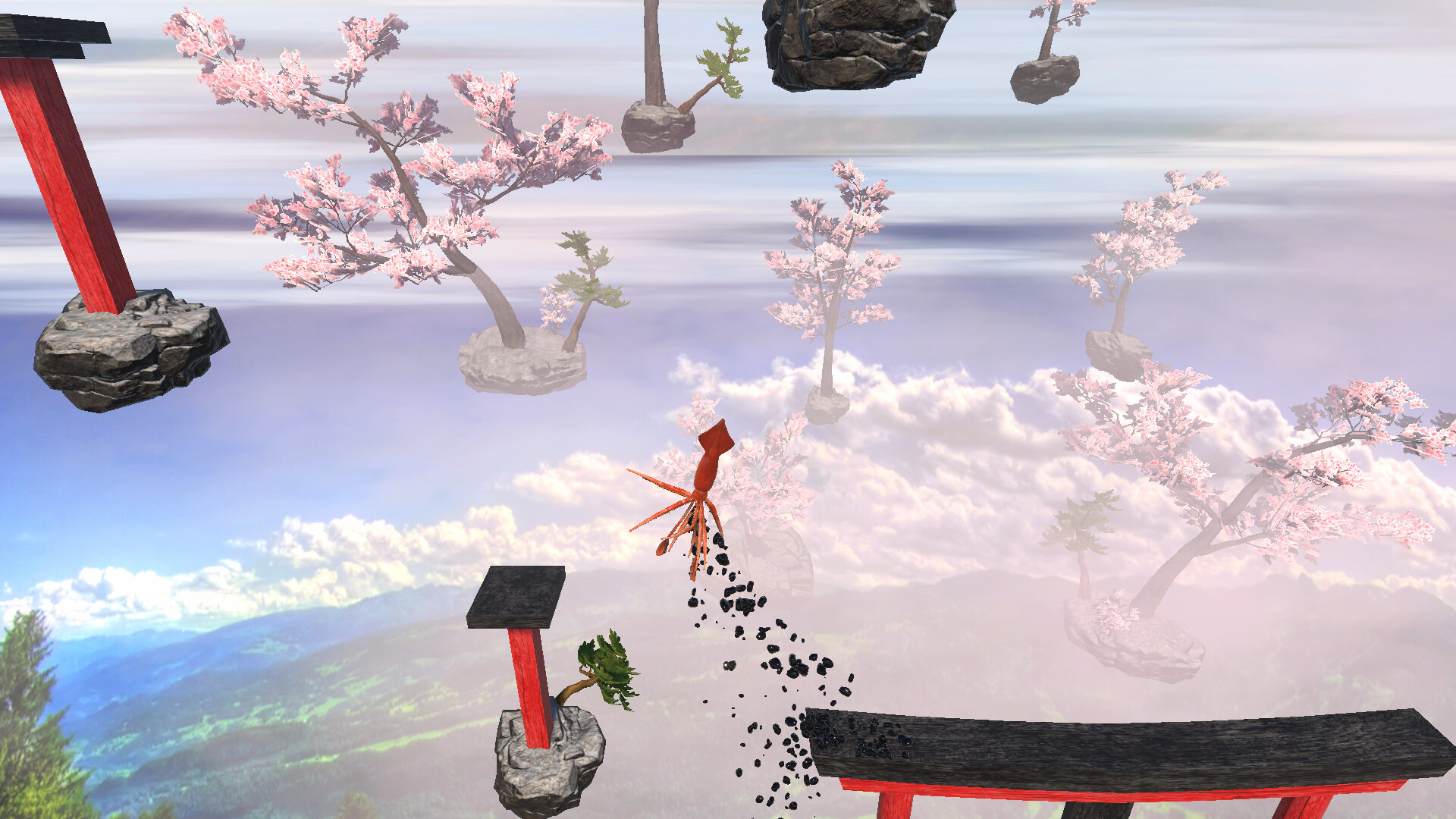 Скриншот: Squidding Over It