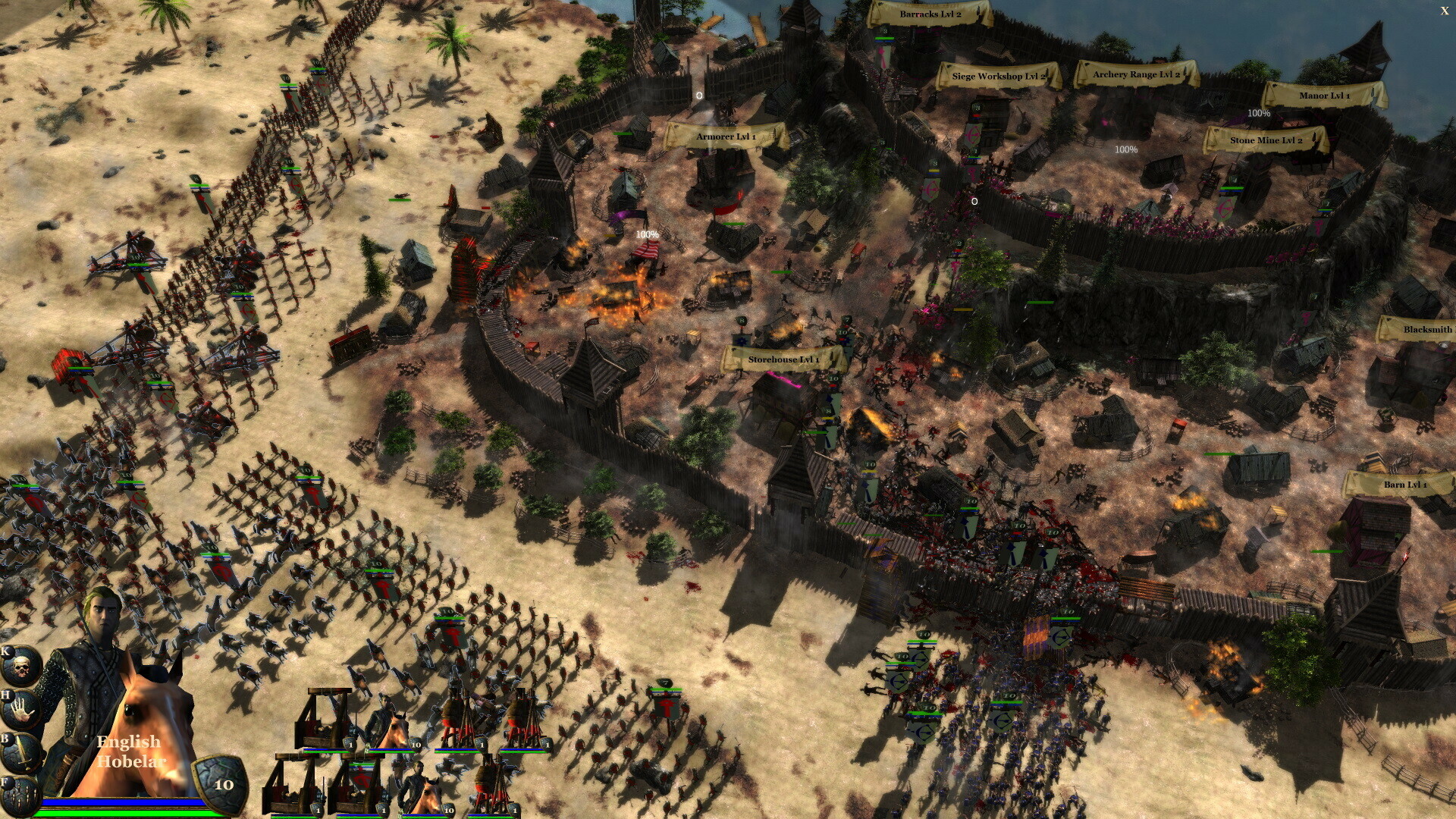 Скриншот: The King's Campaign