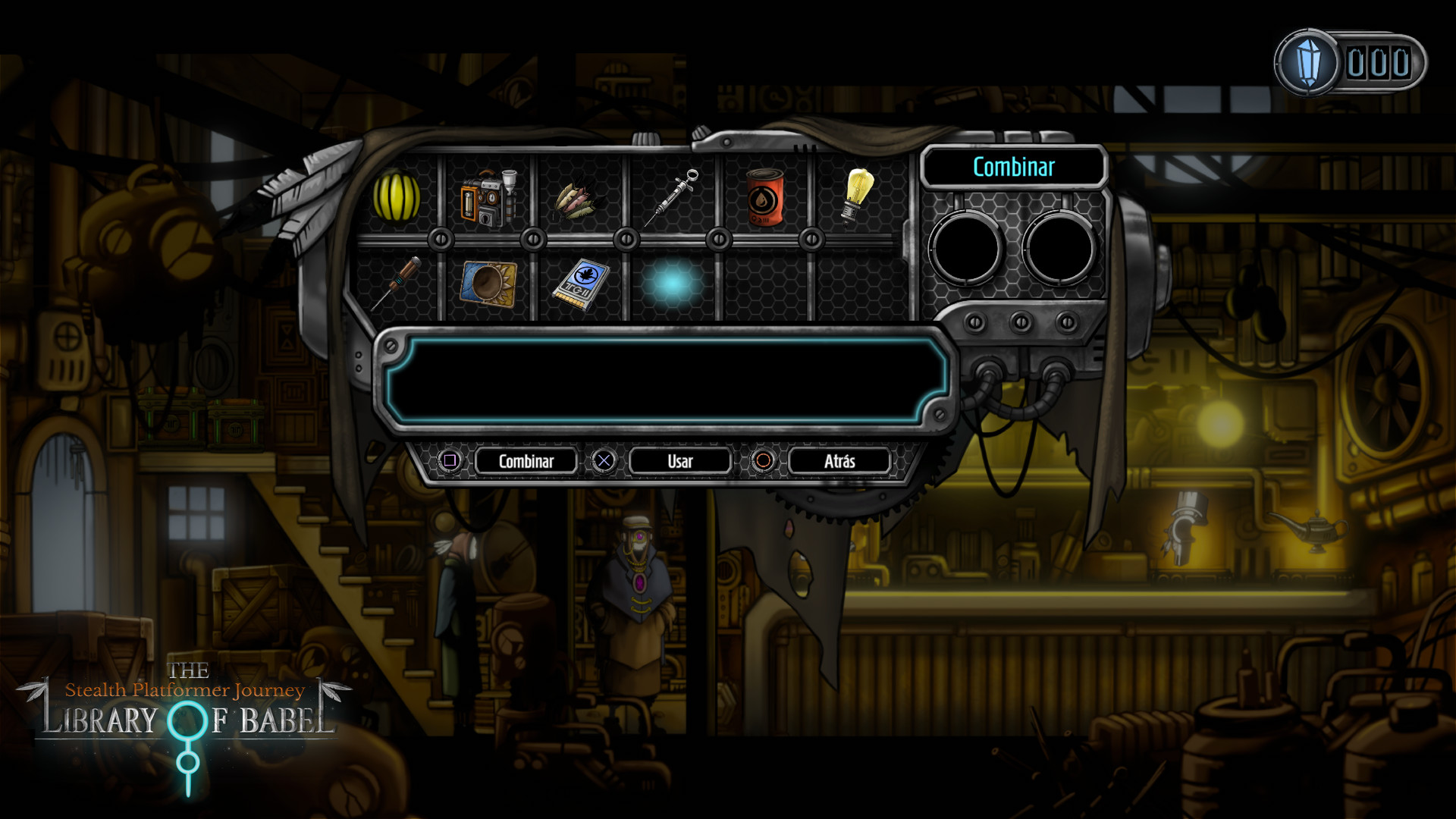 Скриншот: The Library of Babel