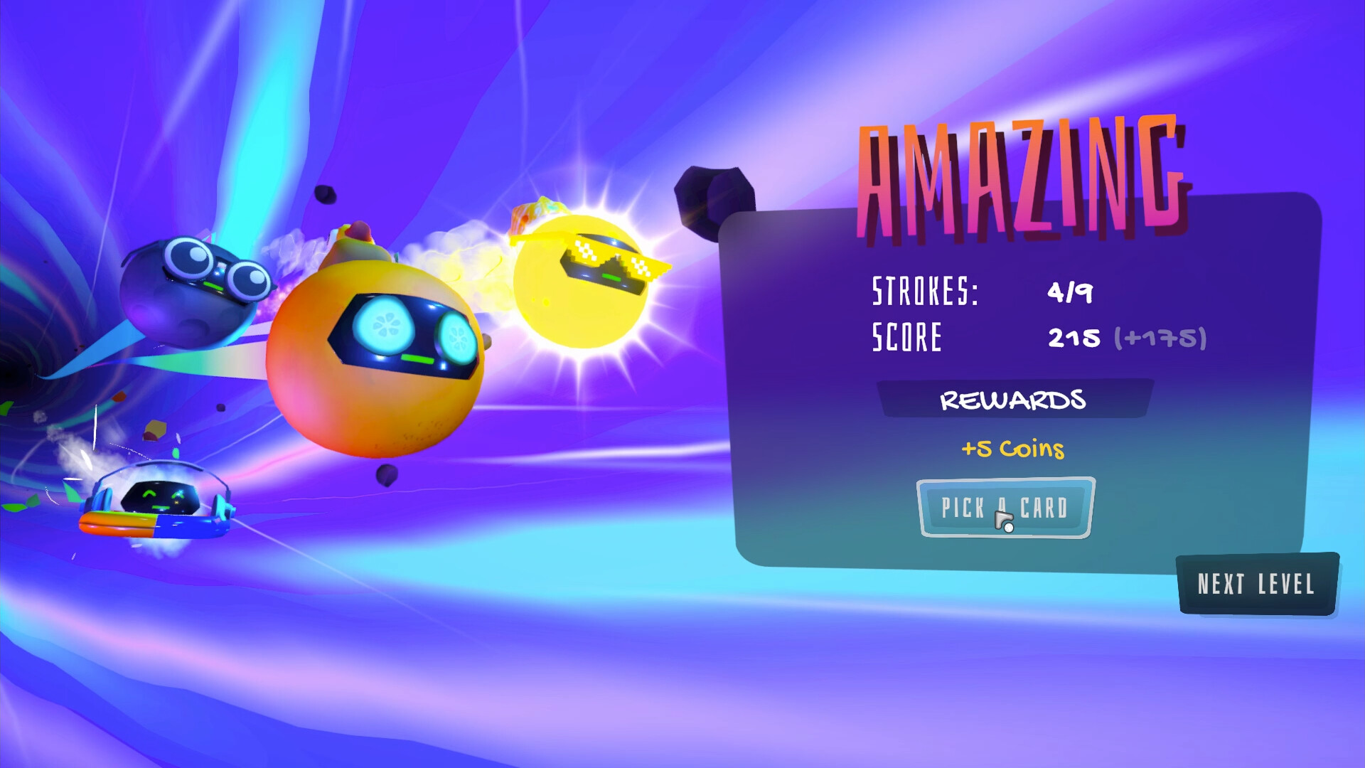 Скриншот: Golfie