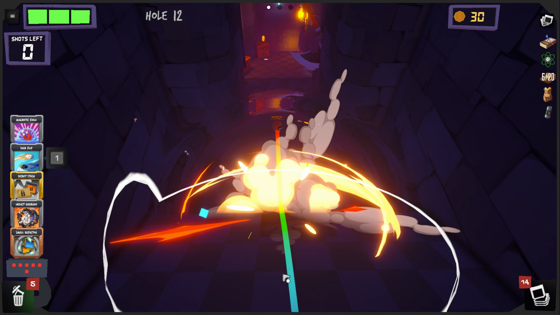 Скриншот: Golfie