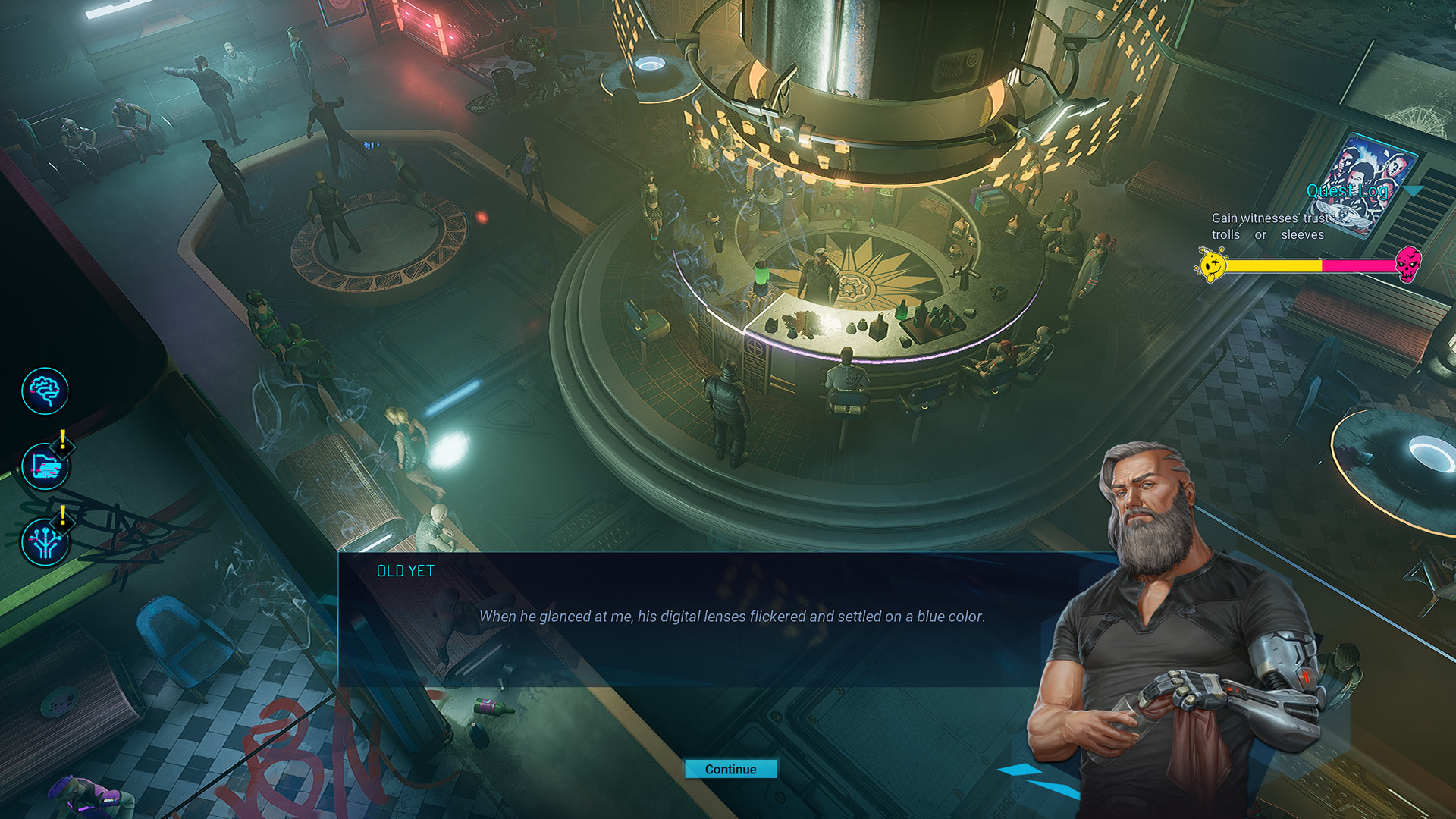 Скриншот: Gamedec - Definitive Edition