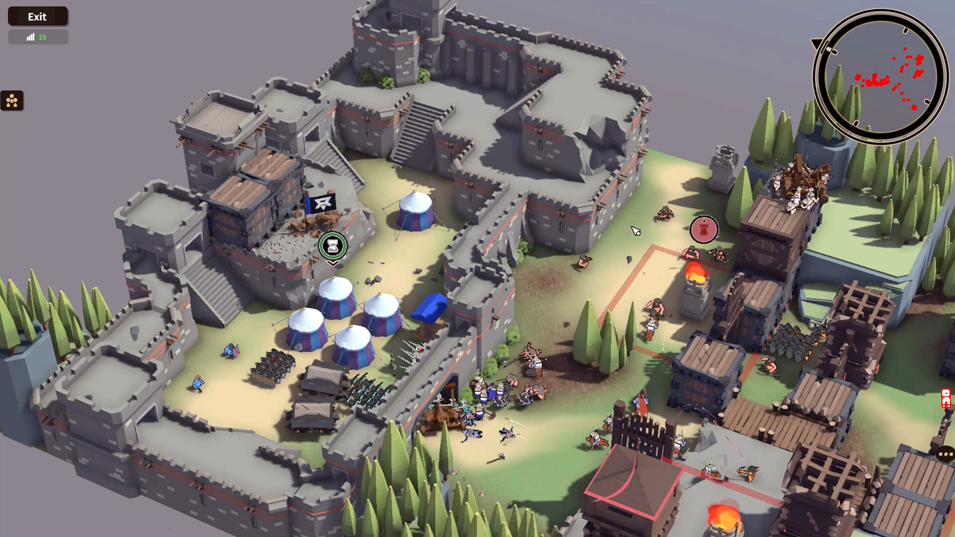 Скриншот: Extremely Realistic Siege Warfare Simulator