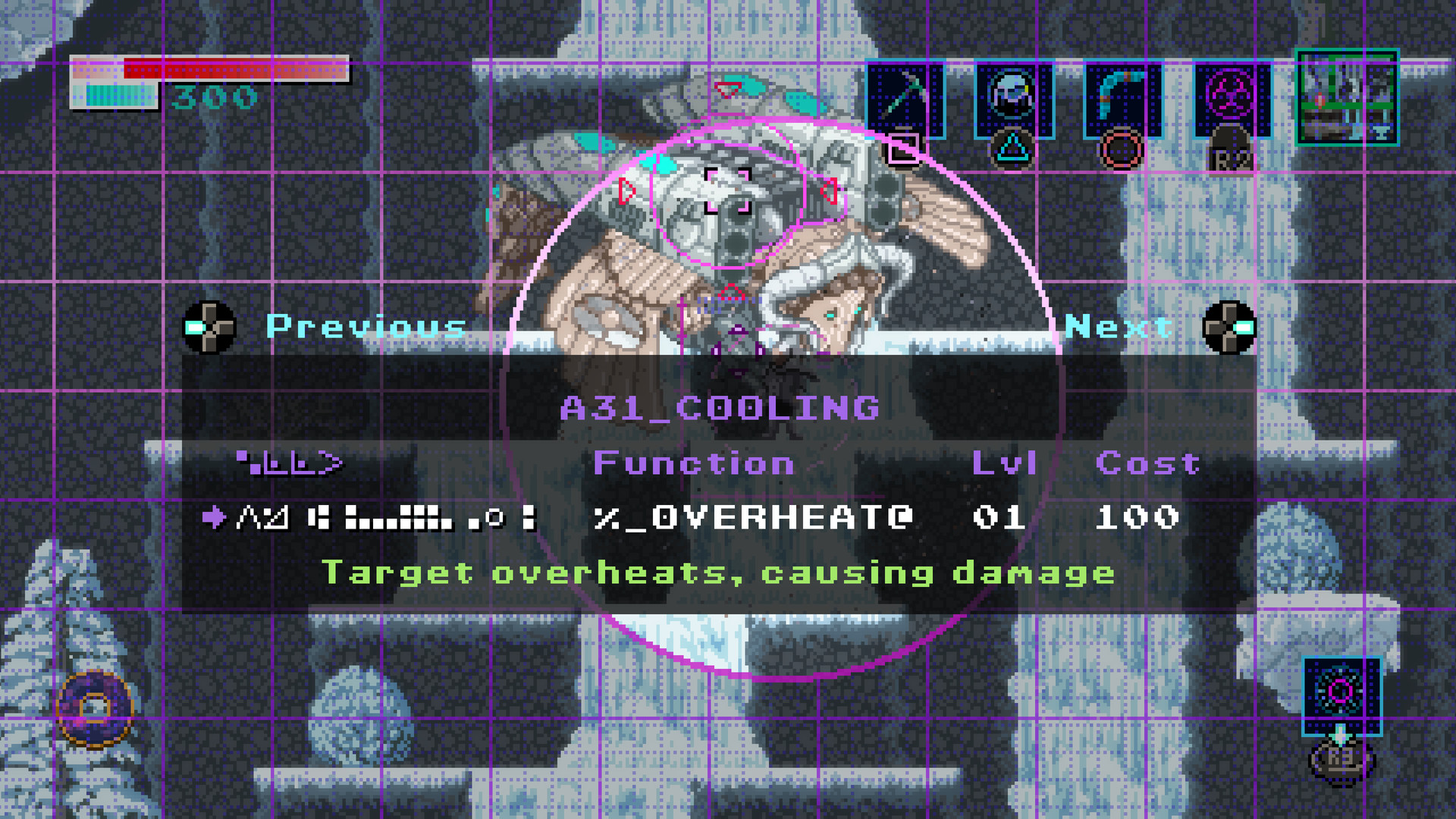 Скриншот: Axiom Verge 2