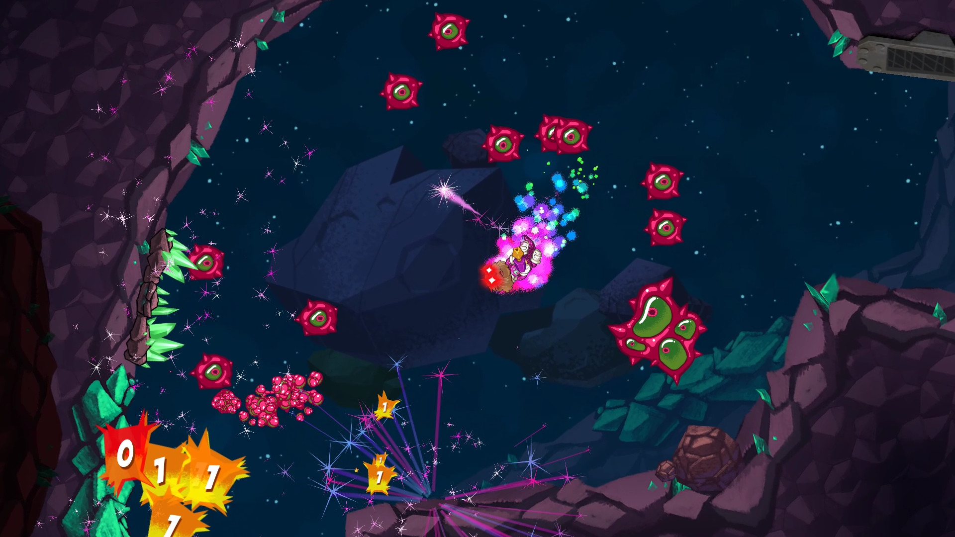 Скриншот: Space Otter Charlie