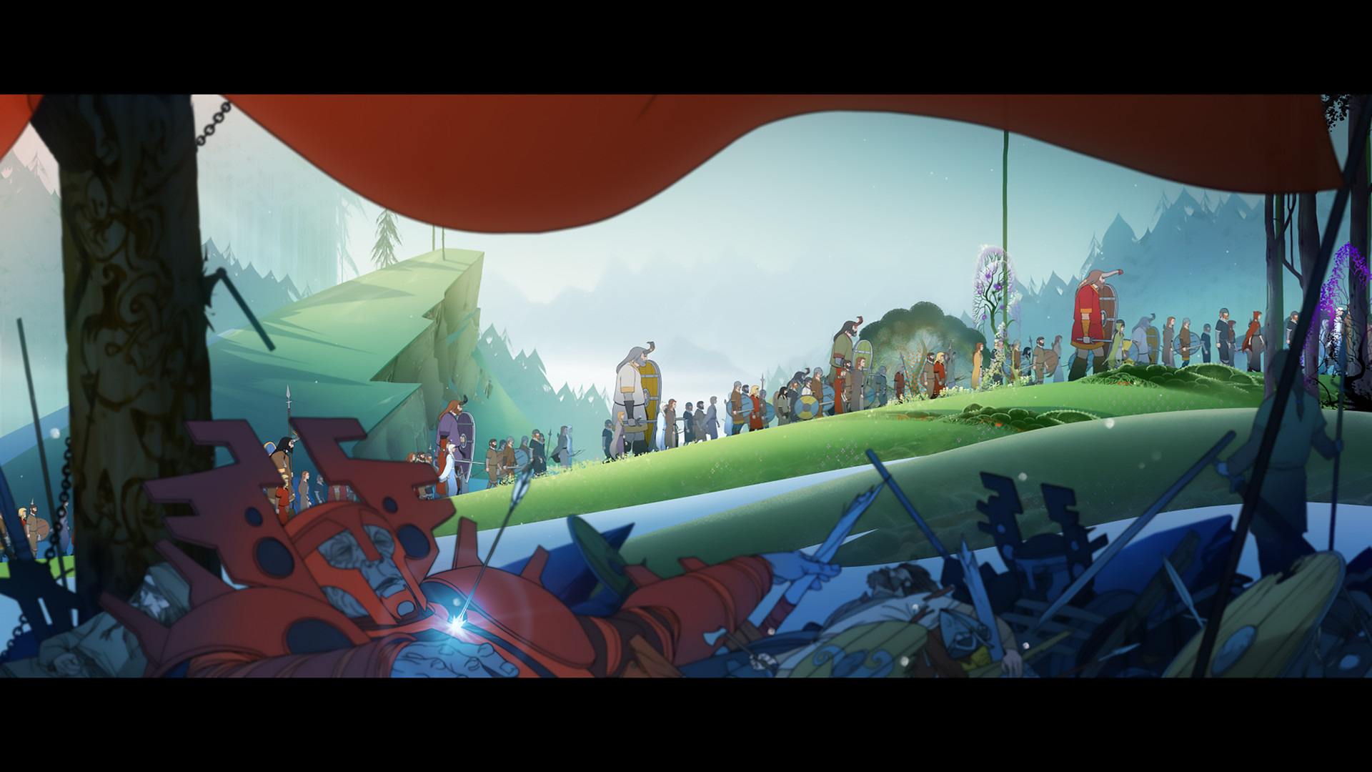 Скриншот: The Banner Saga 2