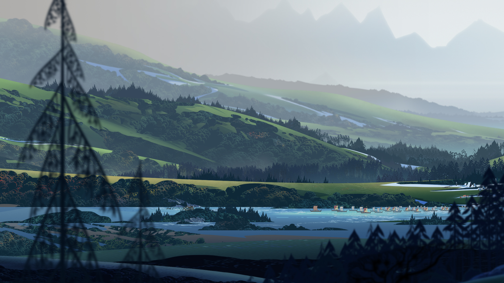 Скриншот: The Banner Saga 2