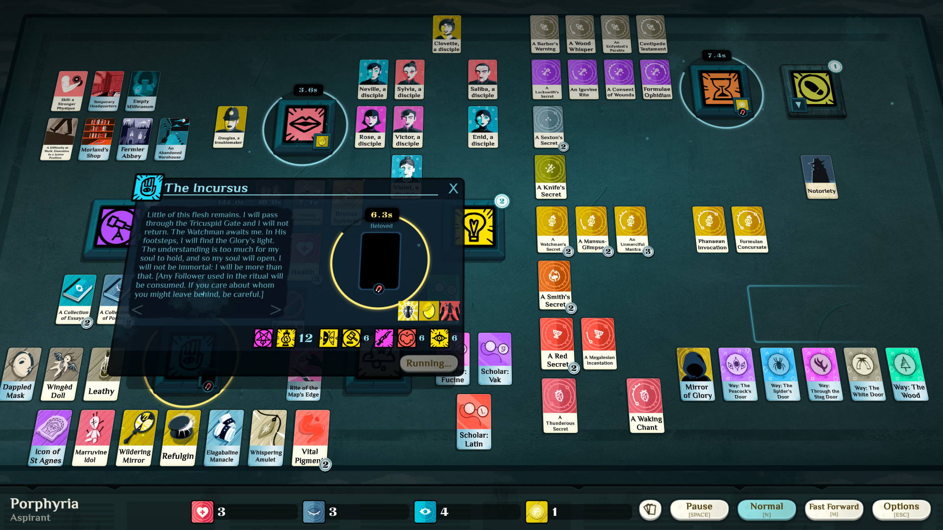 Скриншот 15: Cultist Simulator