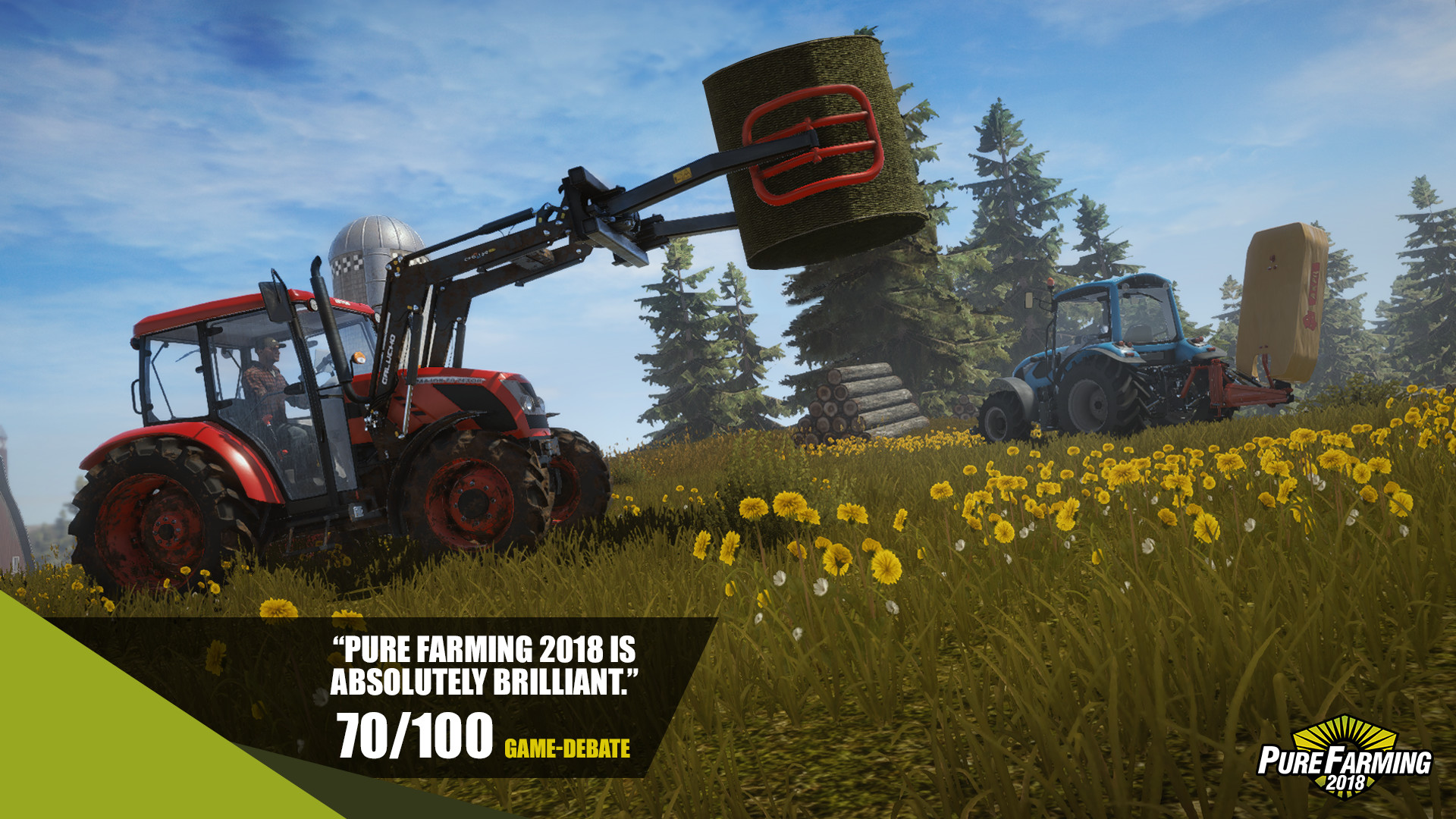 Скриншот: Pure Farming 2018