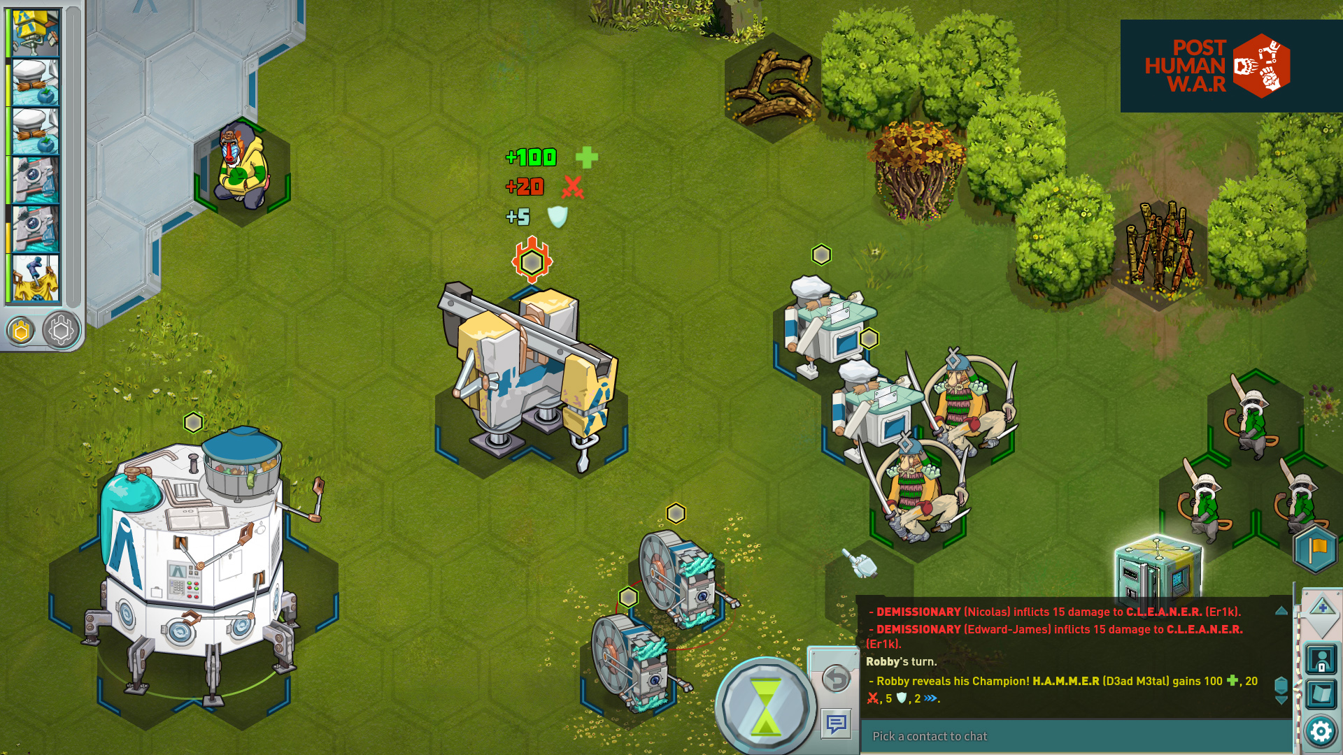 Скриншот: Post Human W.A.R