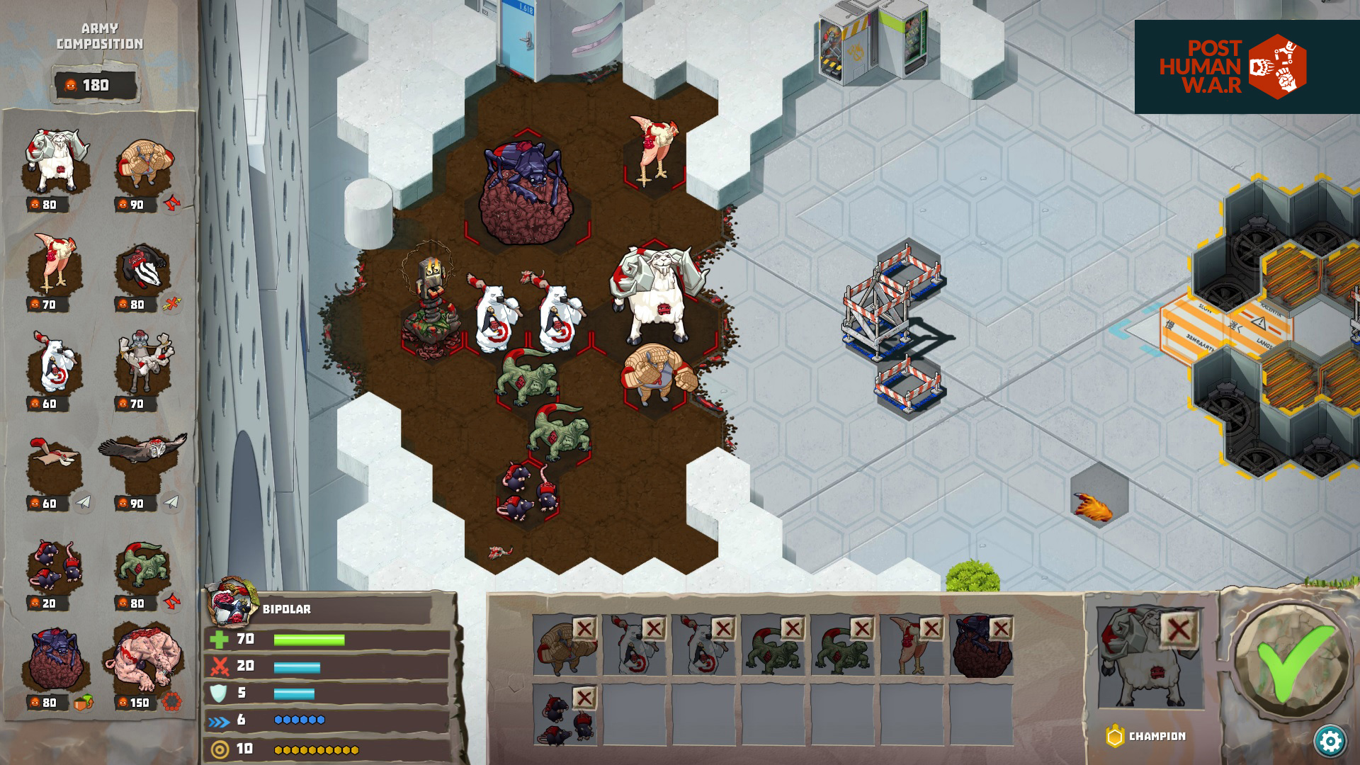 Скриншот: Post Human W.A.R