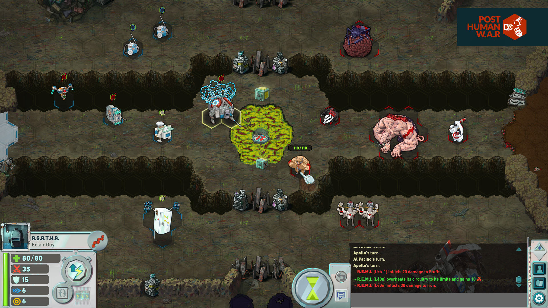 Скриншот: Post Human W.A.R