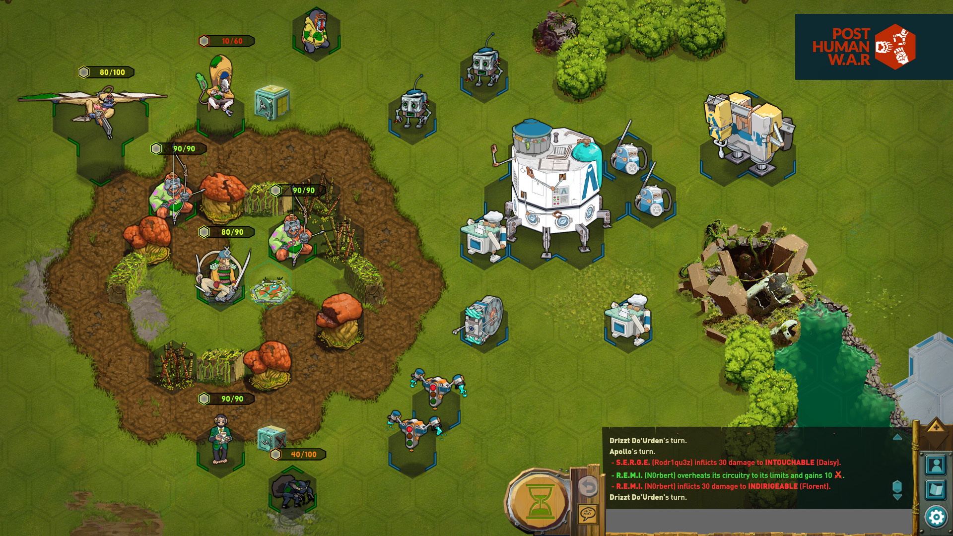 Скриншот: Post Human W.A.R