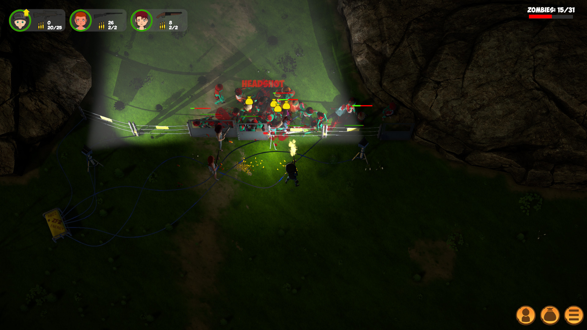 Скриншот: Zombie Forest 2